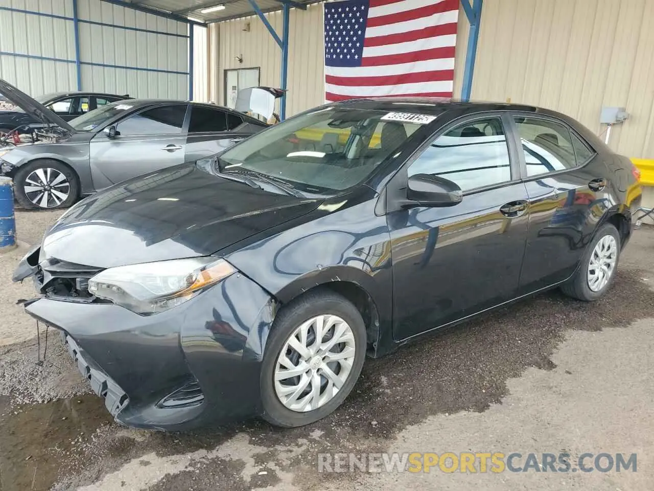 1 fotografías del automóvil dañado 5YFBURHE2KP931707 TOYOTA COROLLA 2019