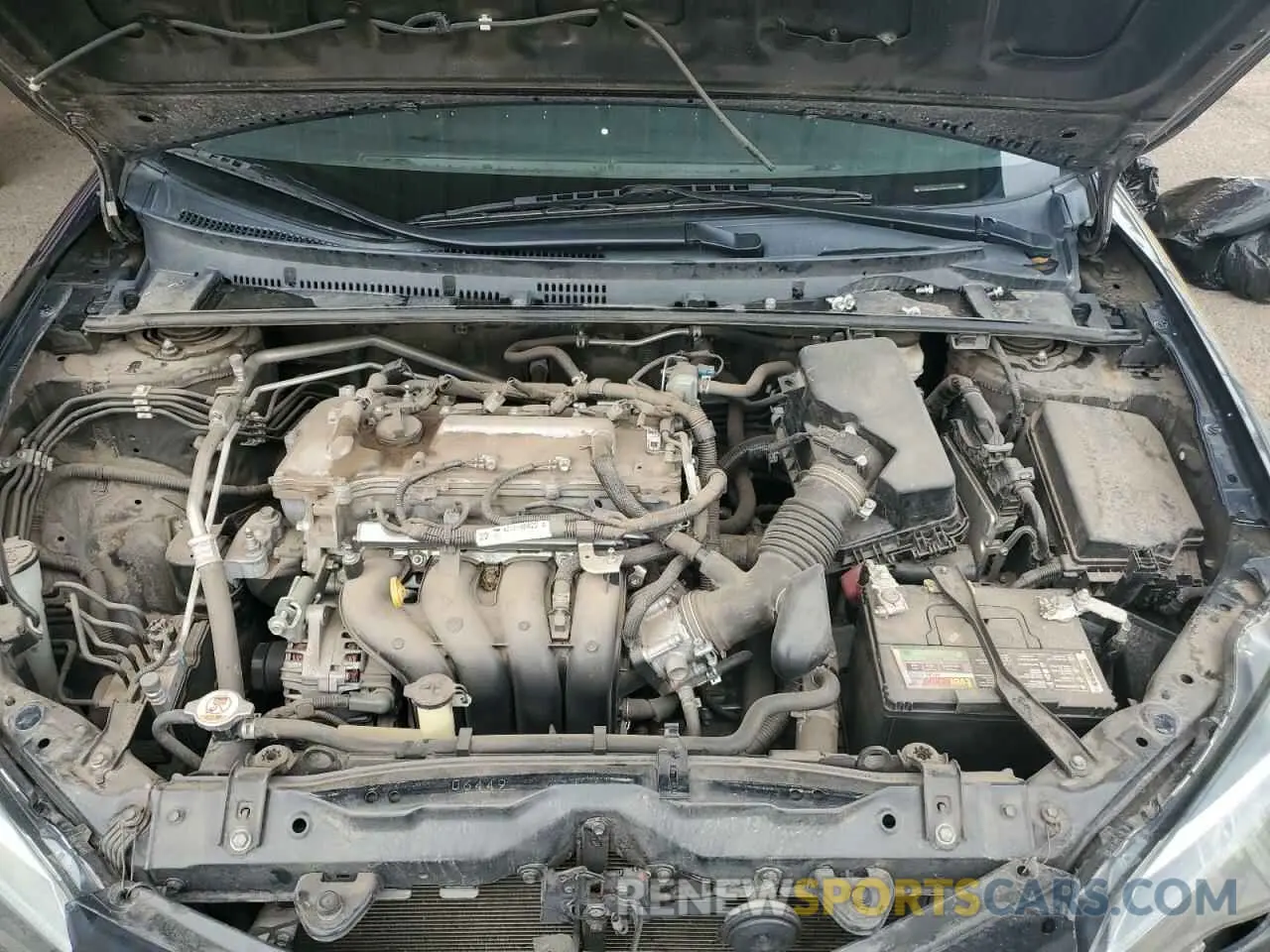 11 fotografías del automóvil dañado 5YFBURHE2KP931707 TOYOTA COROLLA 2019