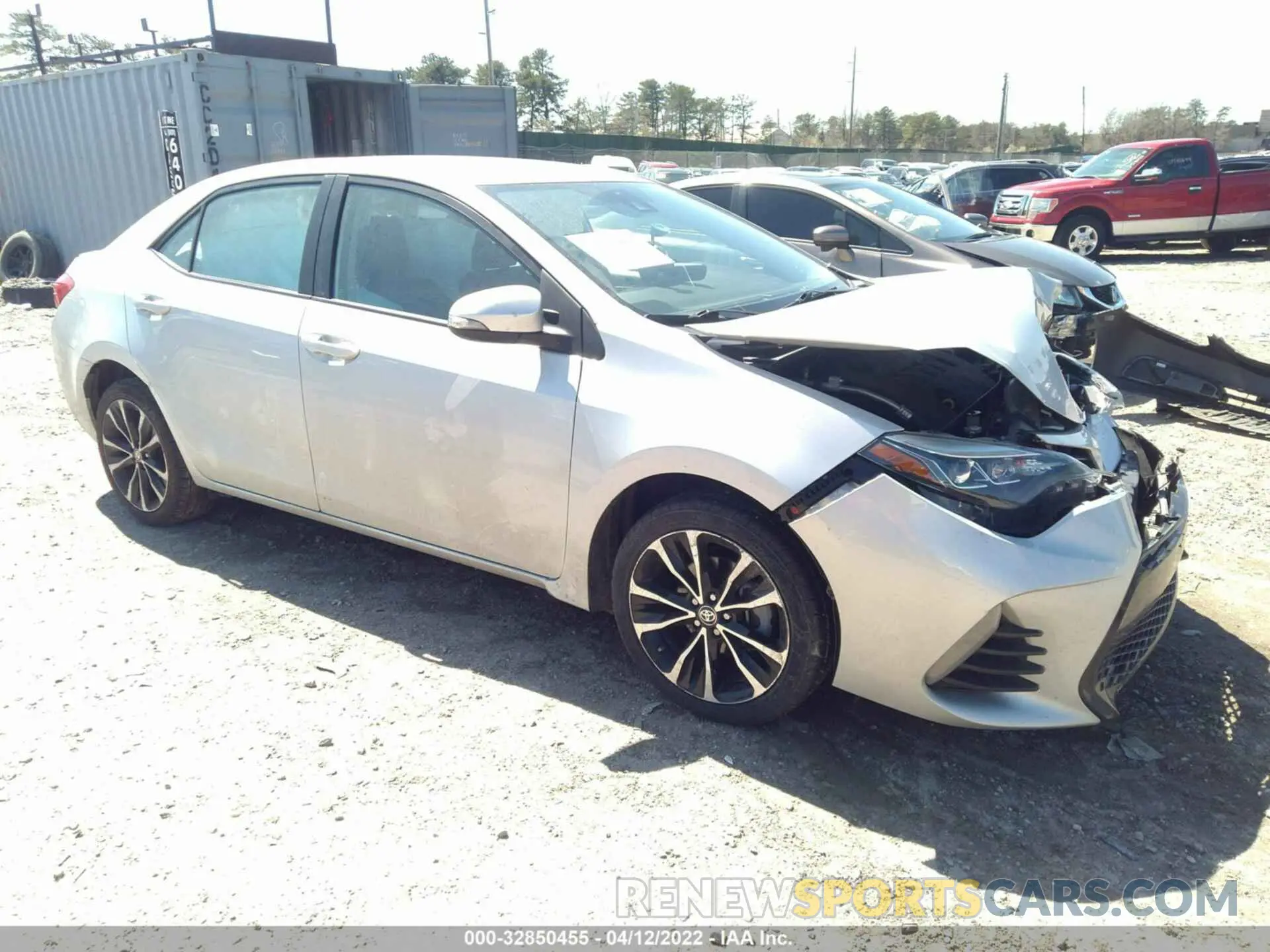 1 fotografías del automóvil dañado 5YFBURHE2KP932954 TOYOTA COROLLA 2019