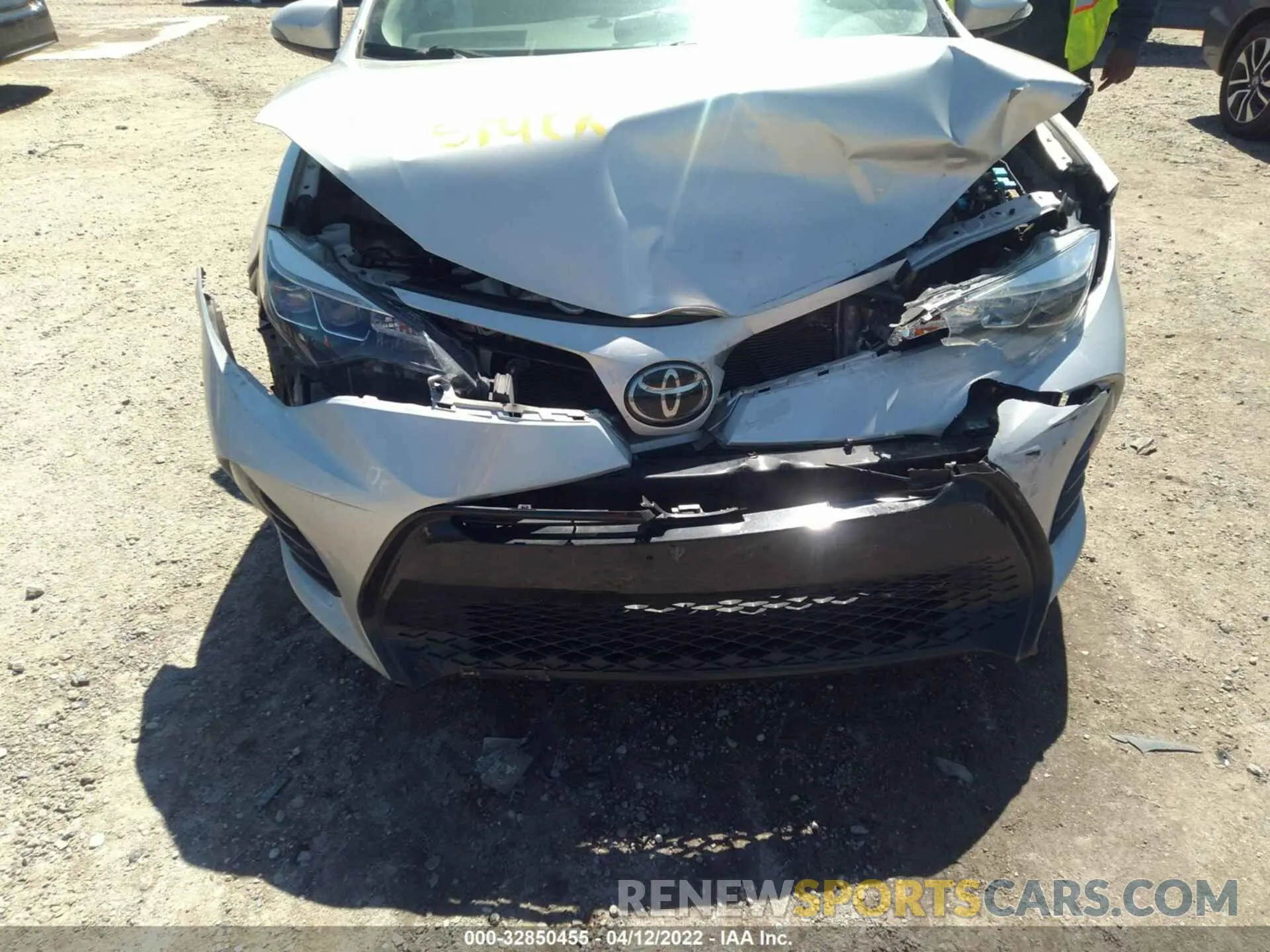6 fotografías del automóvil dañado 5YFBURHE2KP932954 TOYOTA COROLLA 2019