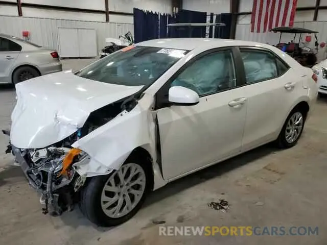 1 fotografías del automóvil dañado 5YFBURHE2KP934560 TOYOTA COROLLA 2019