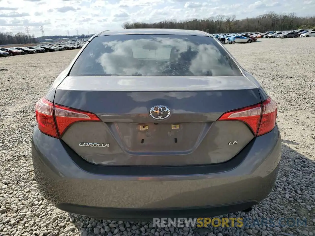 6 fotografías del automóvil dañado 5YFBURHE2KP934980 TOYOTA COROLLA 2019