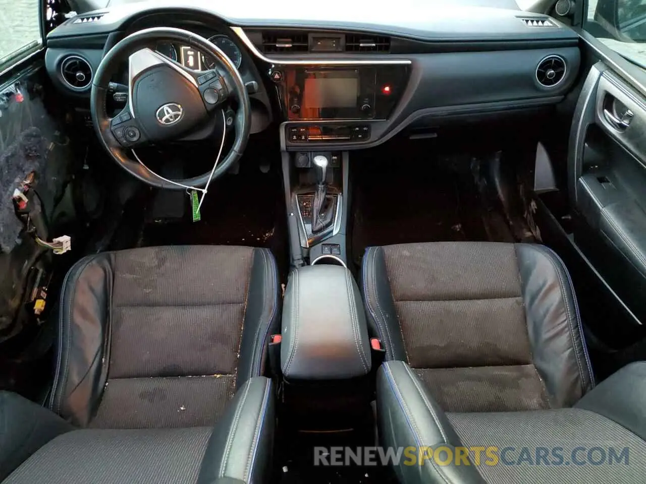 8 fotografías del automóvil dañado 5YFBURHE2KP935191 TOYOTA COROLLA 2019