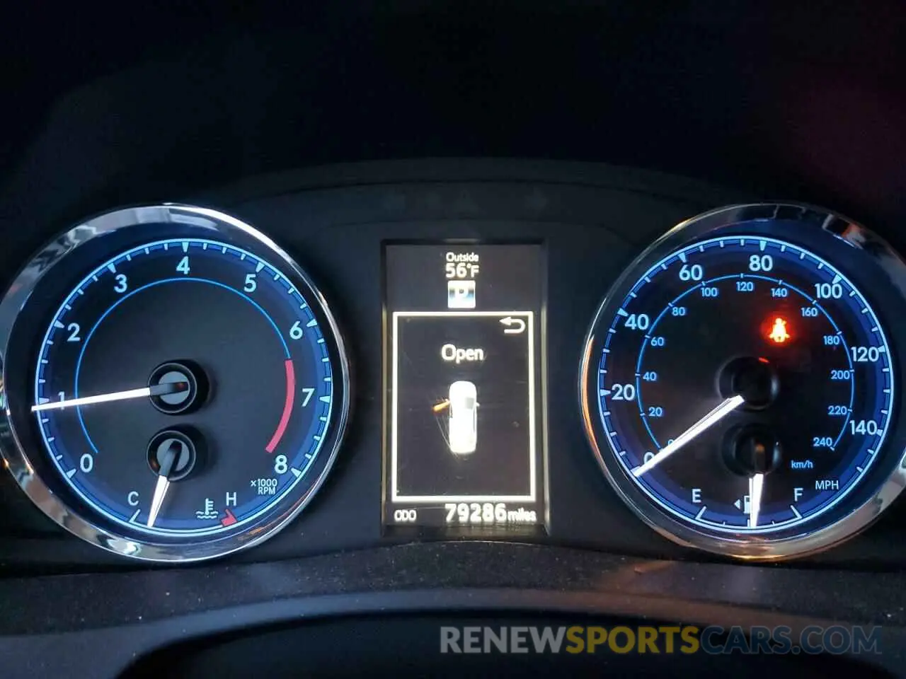 9 fotografías del automóvil dañado 5YFBURHE2KP935191 TOYOTA COROLLA 2019