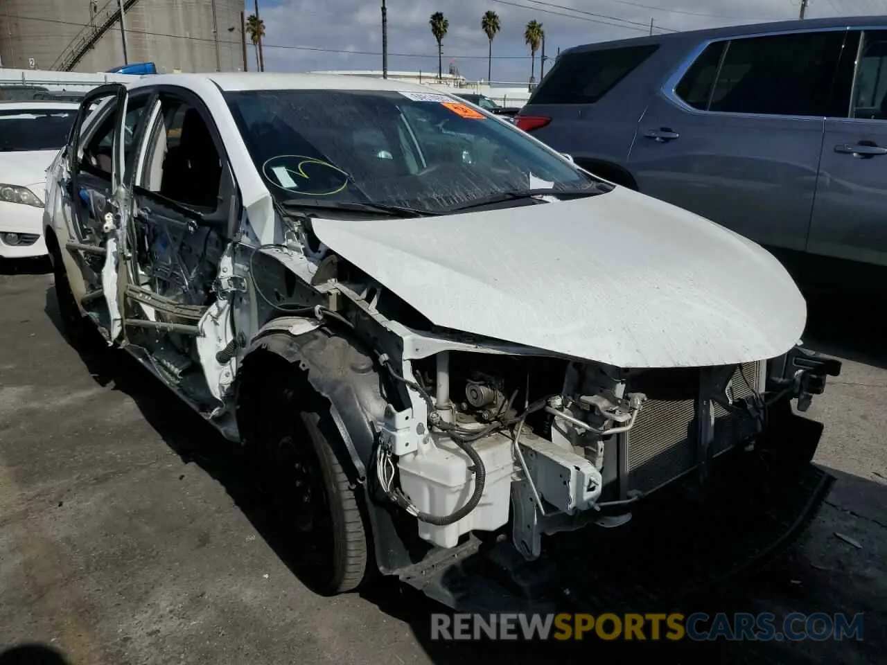 1 fotografías del automóvil dañado 5YFBURHE2KP936275 TOYOTA COROLLA 2019