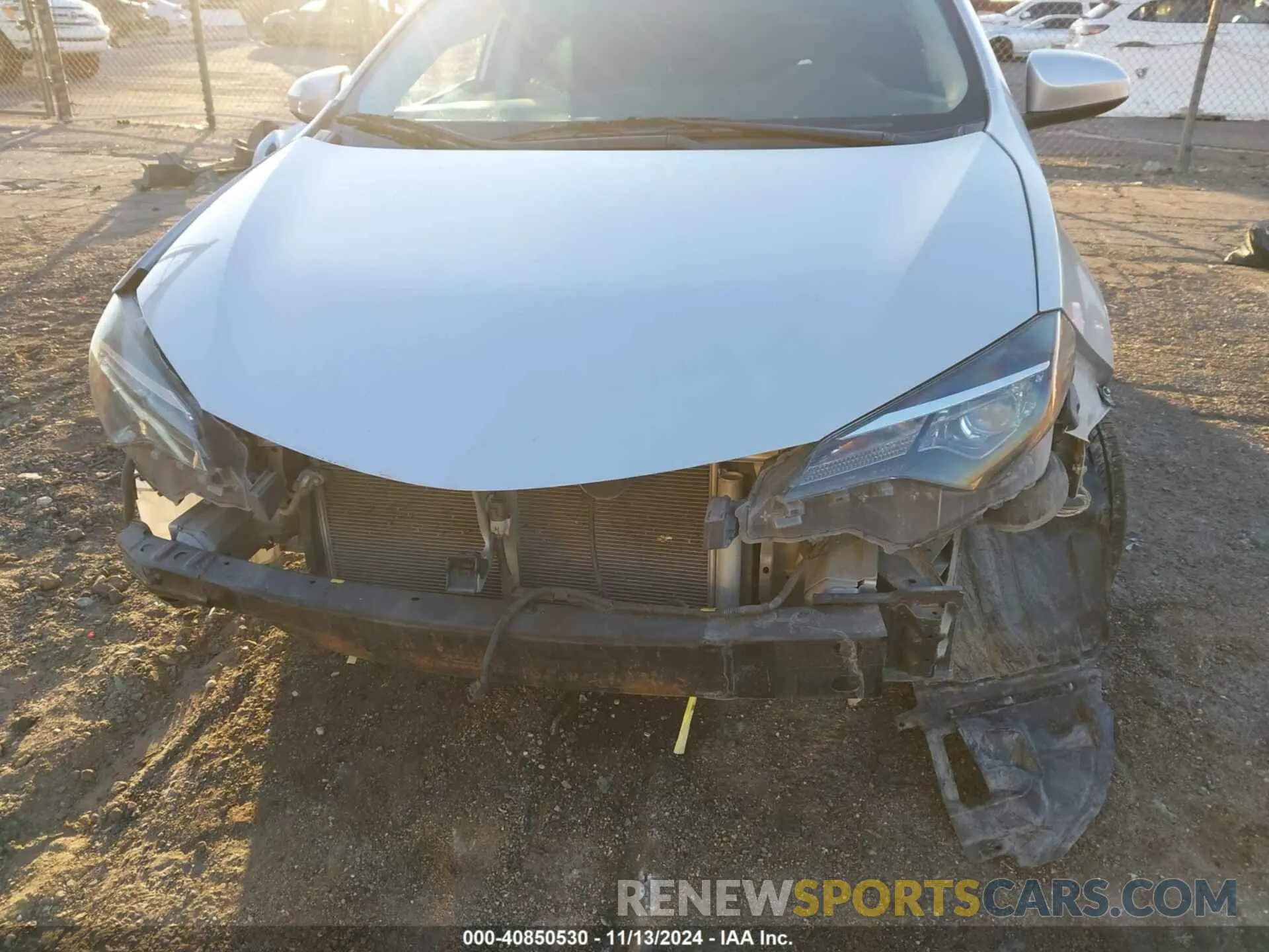 6 fotografías del automóvil dañado 5YFBURHE2KP940035 TOYOTA COROLLA 2019