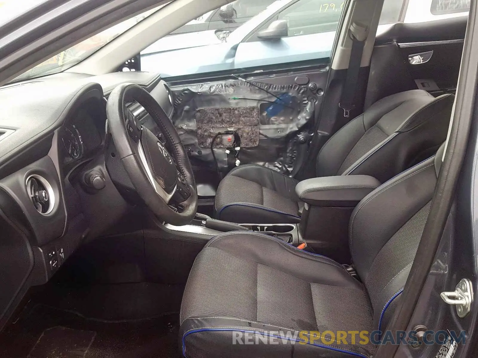 5 fotografías del automóvil dañado 5YFBURHE2KP947292 TOYOTA COROLLA 2019