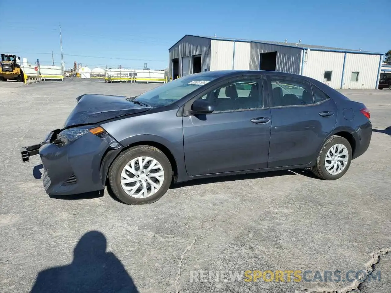1 fotografías del automóvil dañado 5YFBURHE3KP858749 TOYOTA COROLLA 2019