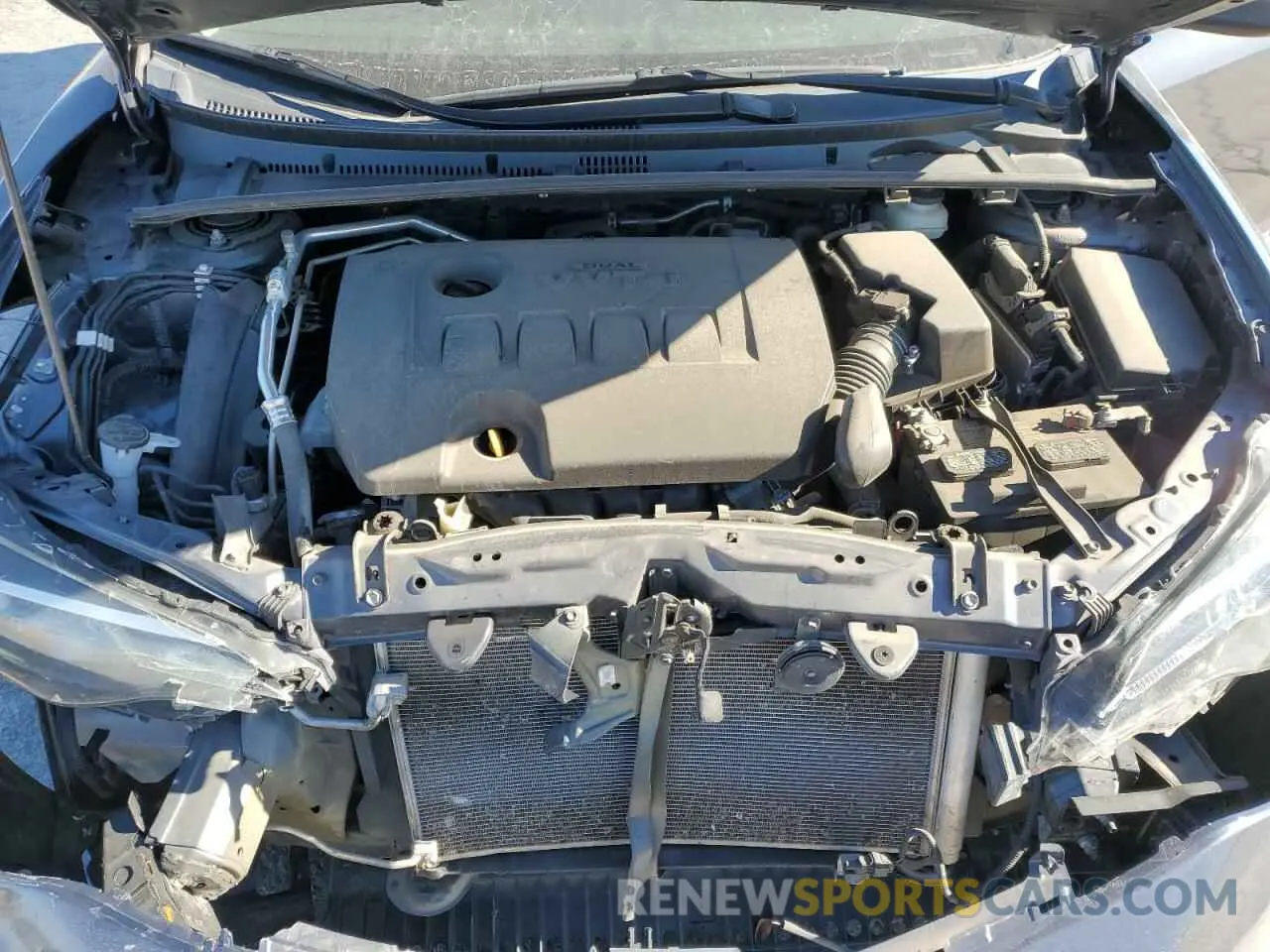 11 fotografías del automóvil dañado 5YFBURHE3KP858749 TOYOTA COROLLA 2019