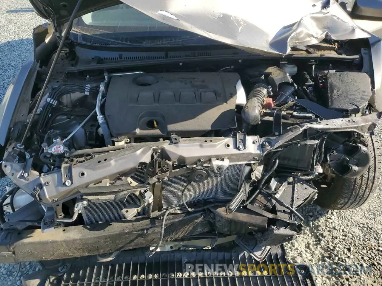 11 fotografías del automóvil dañado 5YFBURHE3KP860856 TOYOTA COROLLA 2019