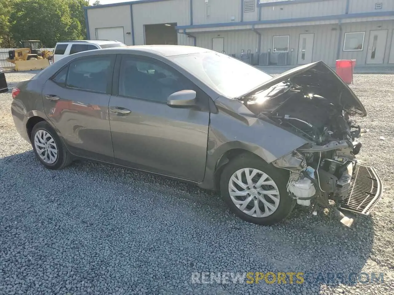 4 fotografías del automóvil dañado 5YFBURHE3KP860856 TOYOTA COROLLA 2019