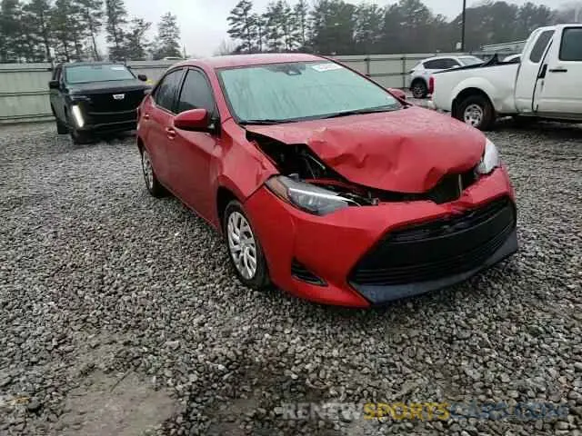 13 fotografías del automóvil dañado 5YFBURHE3KP865006 TOYOTA COROLLA 2019
