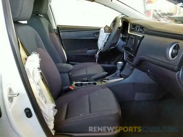 5 fotografías del automóvil dañado 5YFBURHE3KP867516 TOYOTA COROLLA 2019