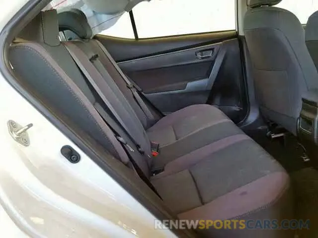 6 fotografías del automóvil dañado 5YFBURHE3KP867516 TOYOTA COROLLA 2019