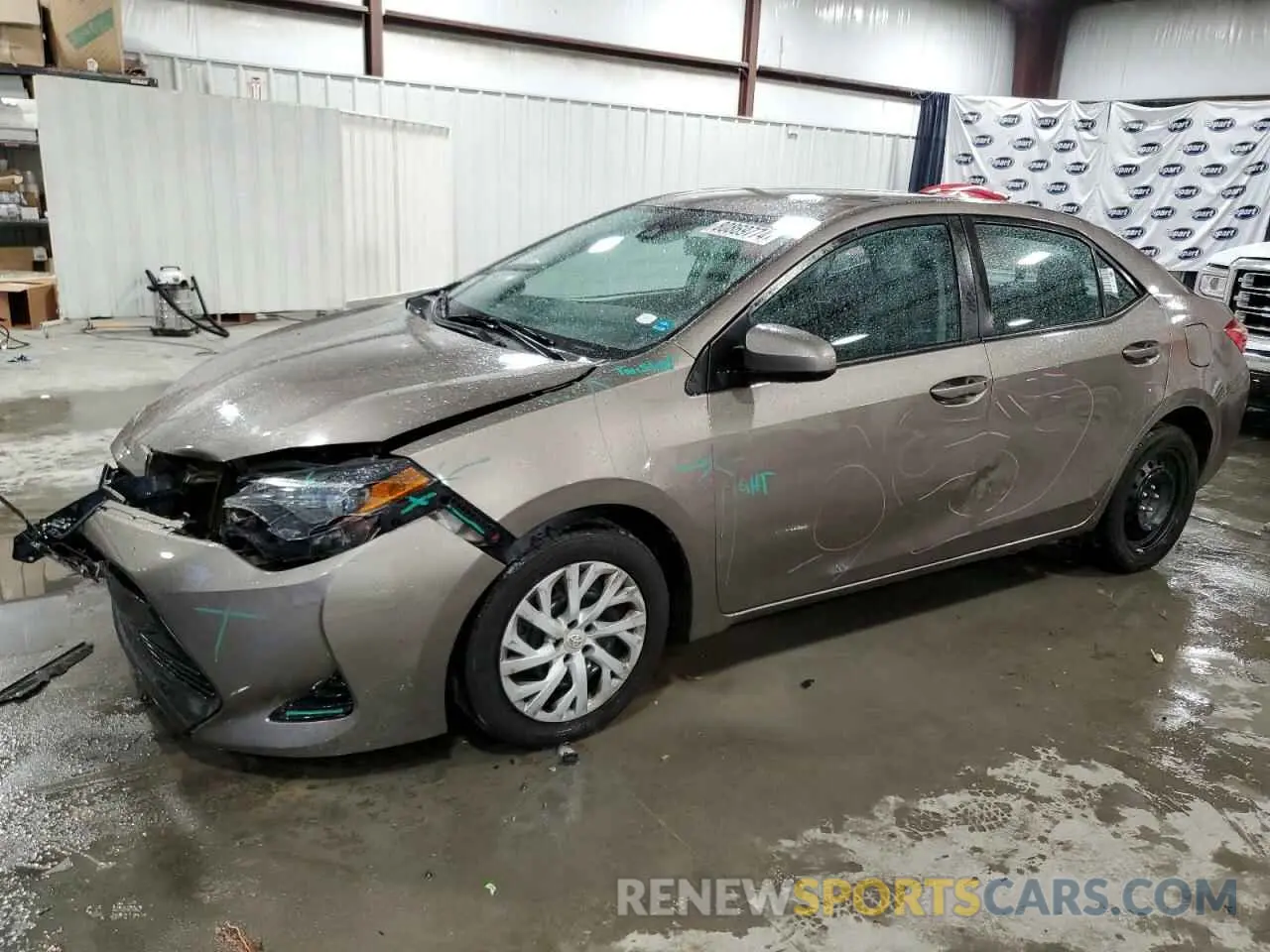 1 fotografías del automóvil dañado 5YFBURHE3KP870089 TOYOTA COROLLA 2019