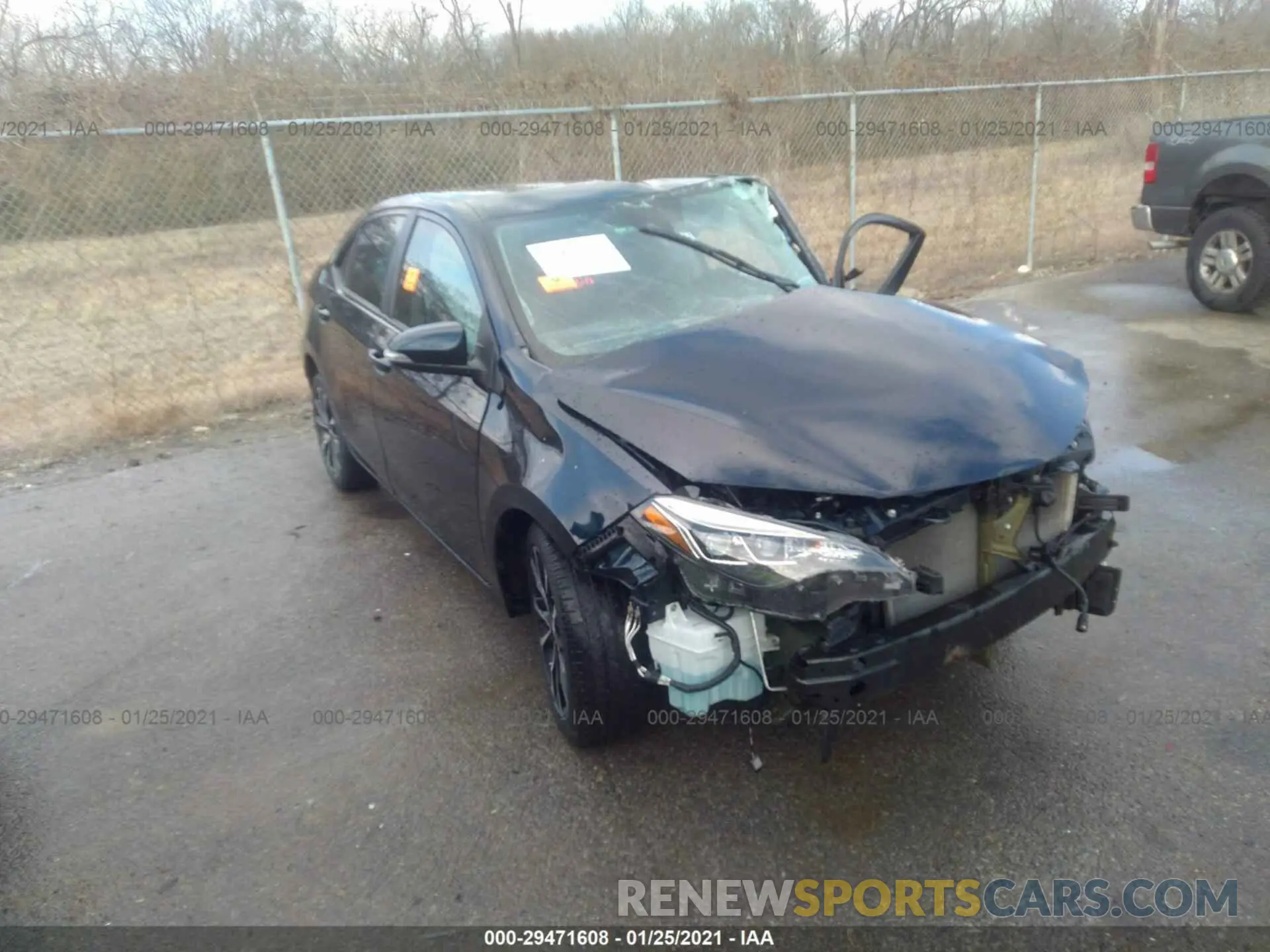 1 fotografías del automóvil dañado 5YFBURHE3KP873297 TOYOTA COROLLA 2019