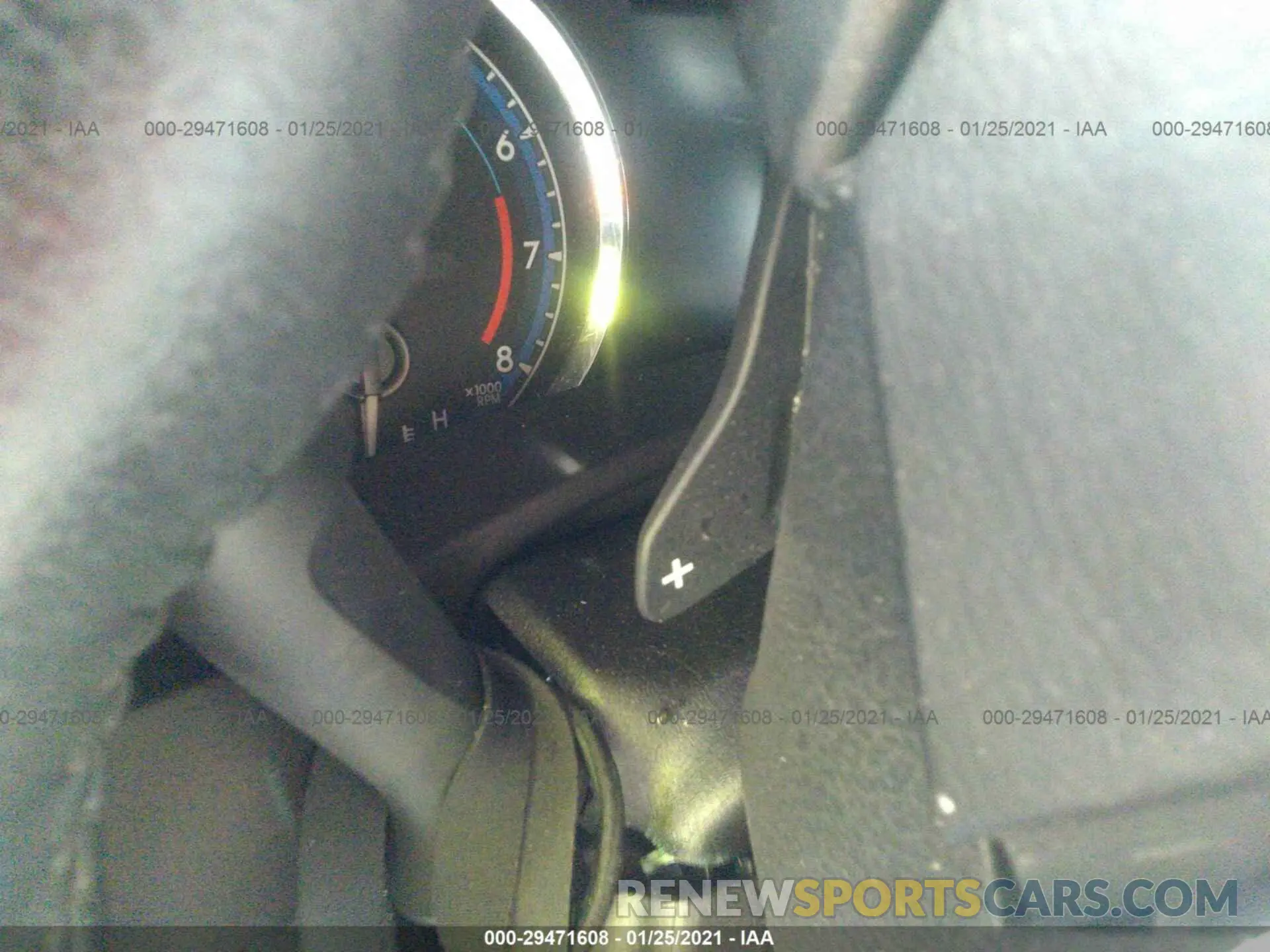 7 fotografías del automóvil dañado 5YFBURHE3KP873297 TOYOTA COROLLA 2019