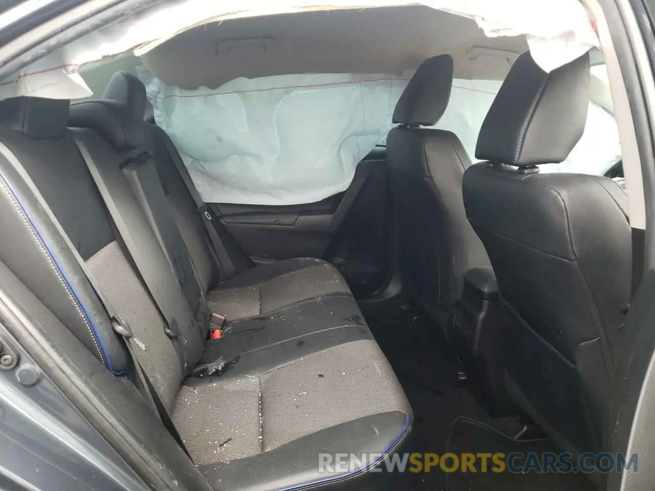 6 fotografías del automóvil dañado 5YFBURHE3KP873333 TOYOTA COROLLA 2019