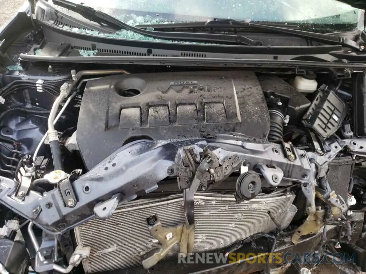 7 fotografías del automóvil dañado 5YFBURHE3KP873333 TOYOTA COROLLA 2019