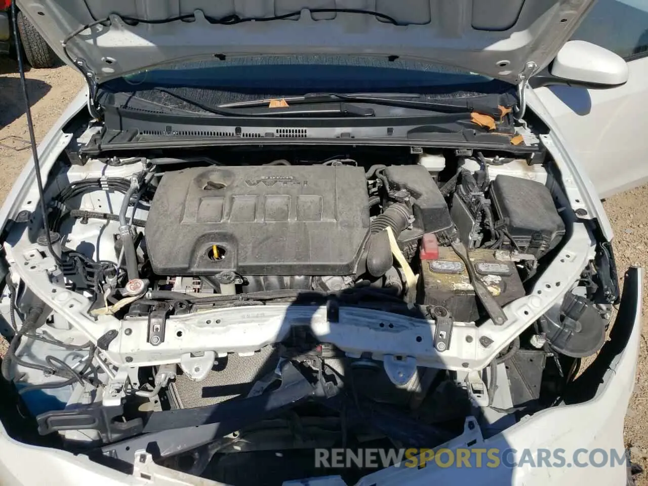 7 fotografías del automóvil dañado 5YFBURHE3KP873882 TOYOTA COROLLA 2019