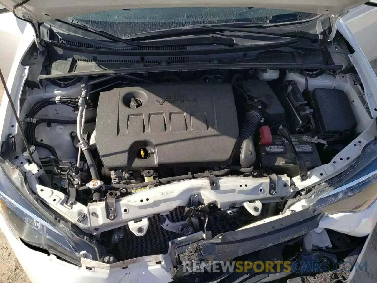7 fotografías del automóvil dañado 5YFBURHE3KP883179 TOYOTA COROLLA 2019