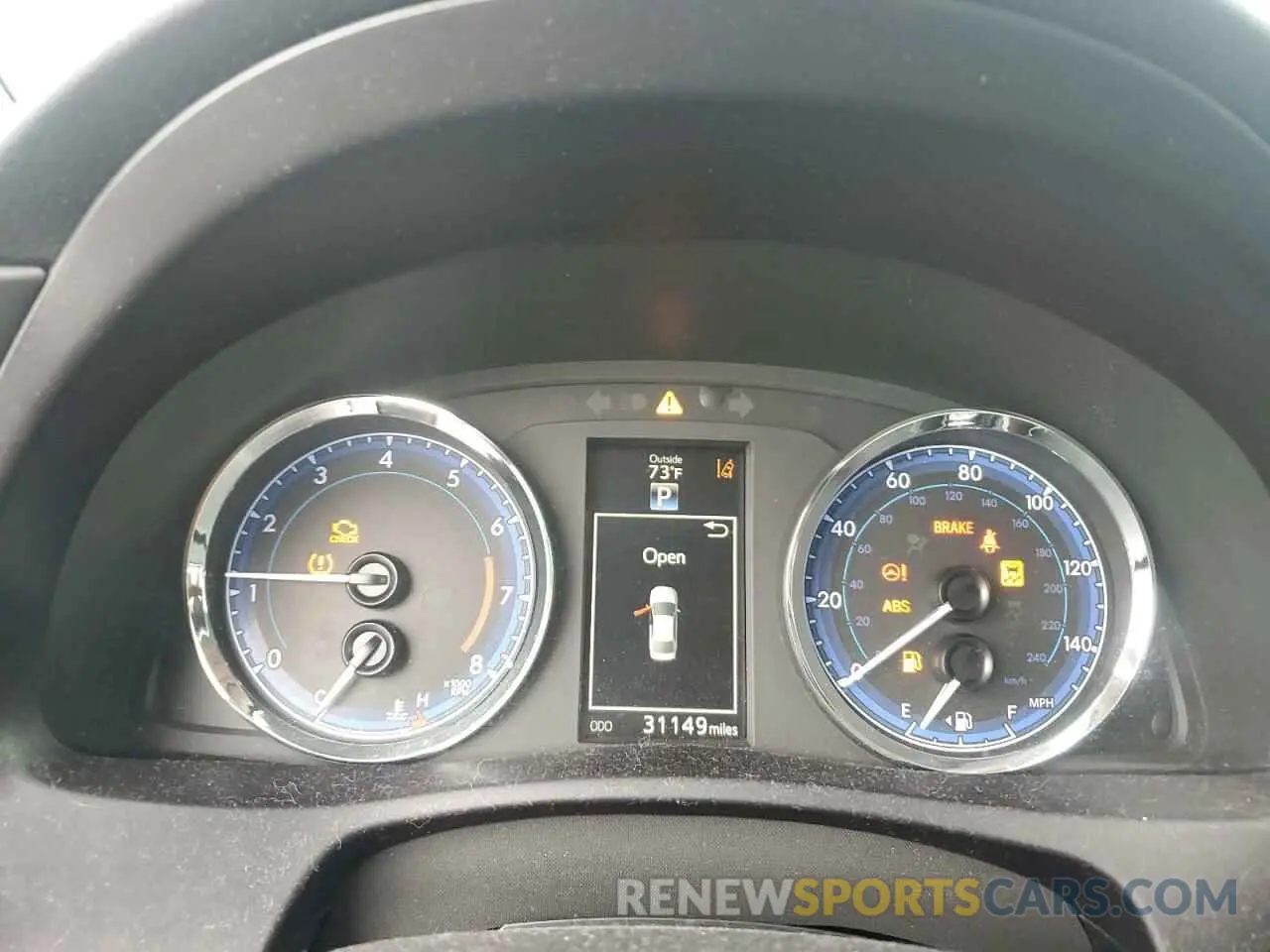 9 fotografías del automóvil dañado 5YFBURHE3KP892531 TOYOTA COROLLA 2019