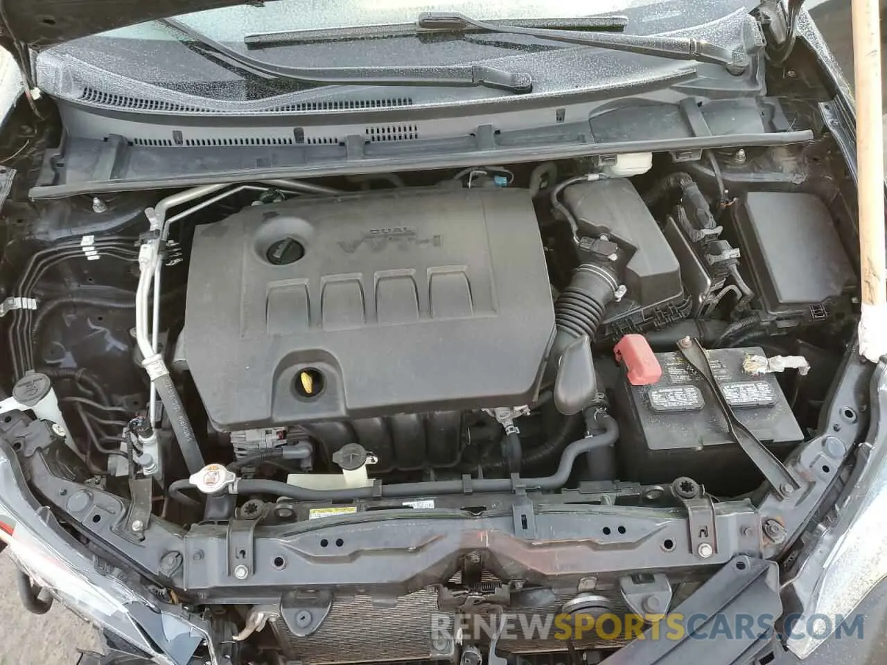 11 fotografías del automóvil dañado 5YFBURHE3KP901728 TOYOTA COROLLA 2019