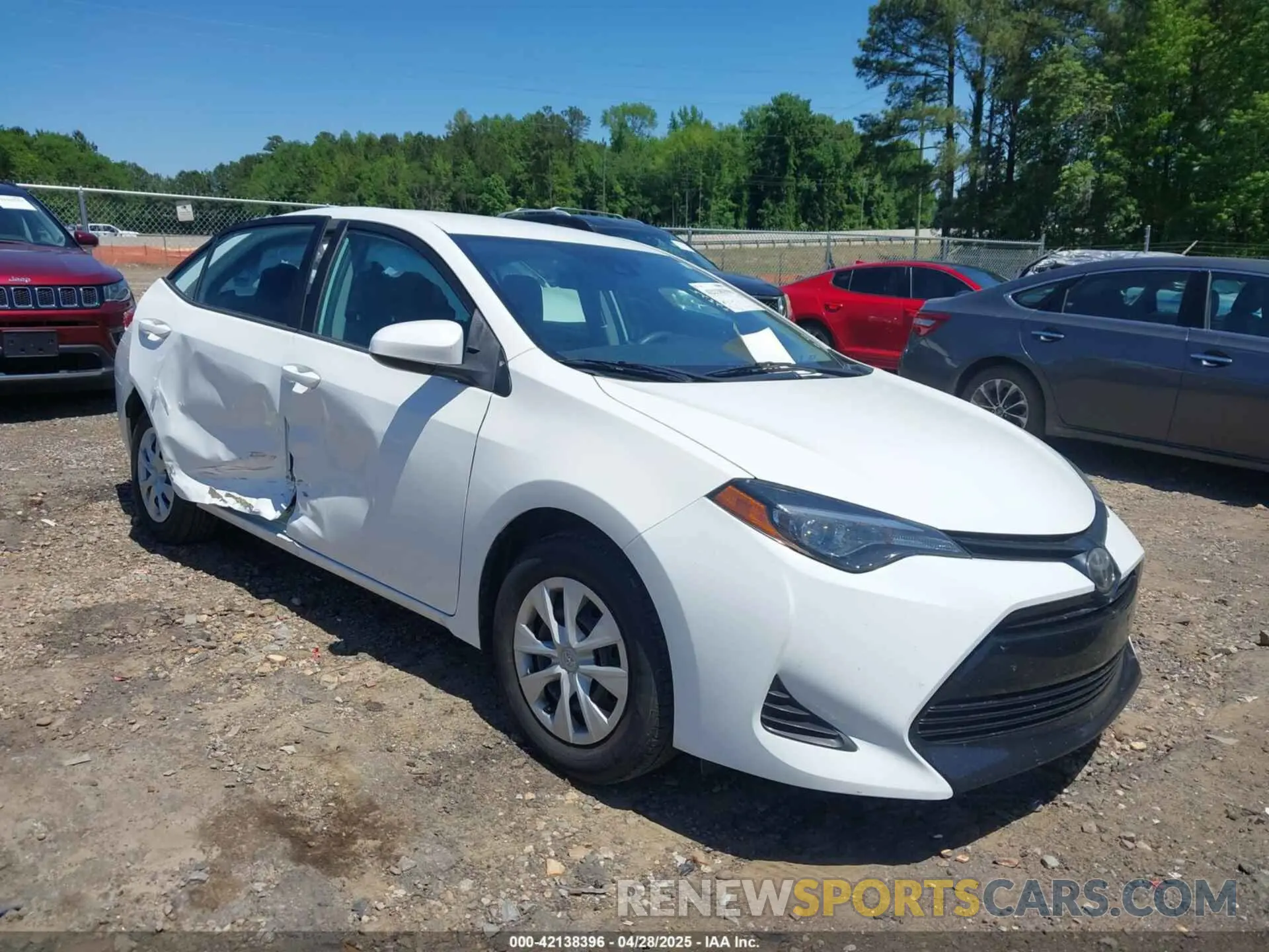 1 fotografías del automóvil dañado 5YFBURHE3KP902247 TOYOTA COROLLA 2019
