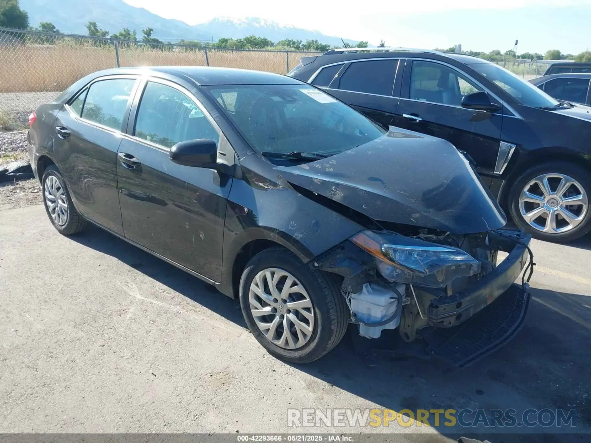 1 fotografías del automóvil dañado 5YFBURHE3KP903107 TOYOTA COROLLA 2019