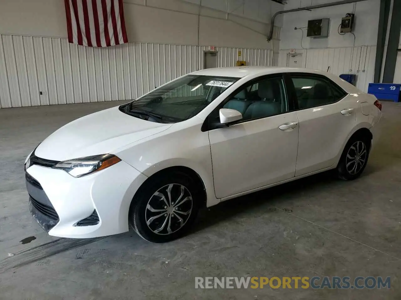 1 fotografías del automóvil dañado 5YFBURHE3KP909747 TOYOTA COROLLA 2019