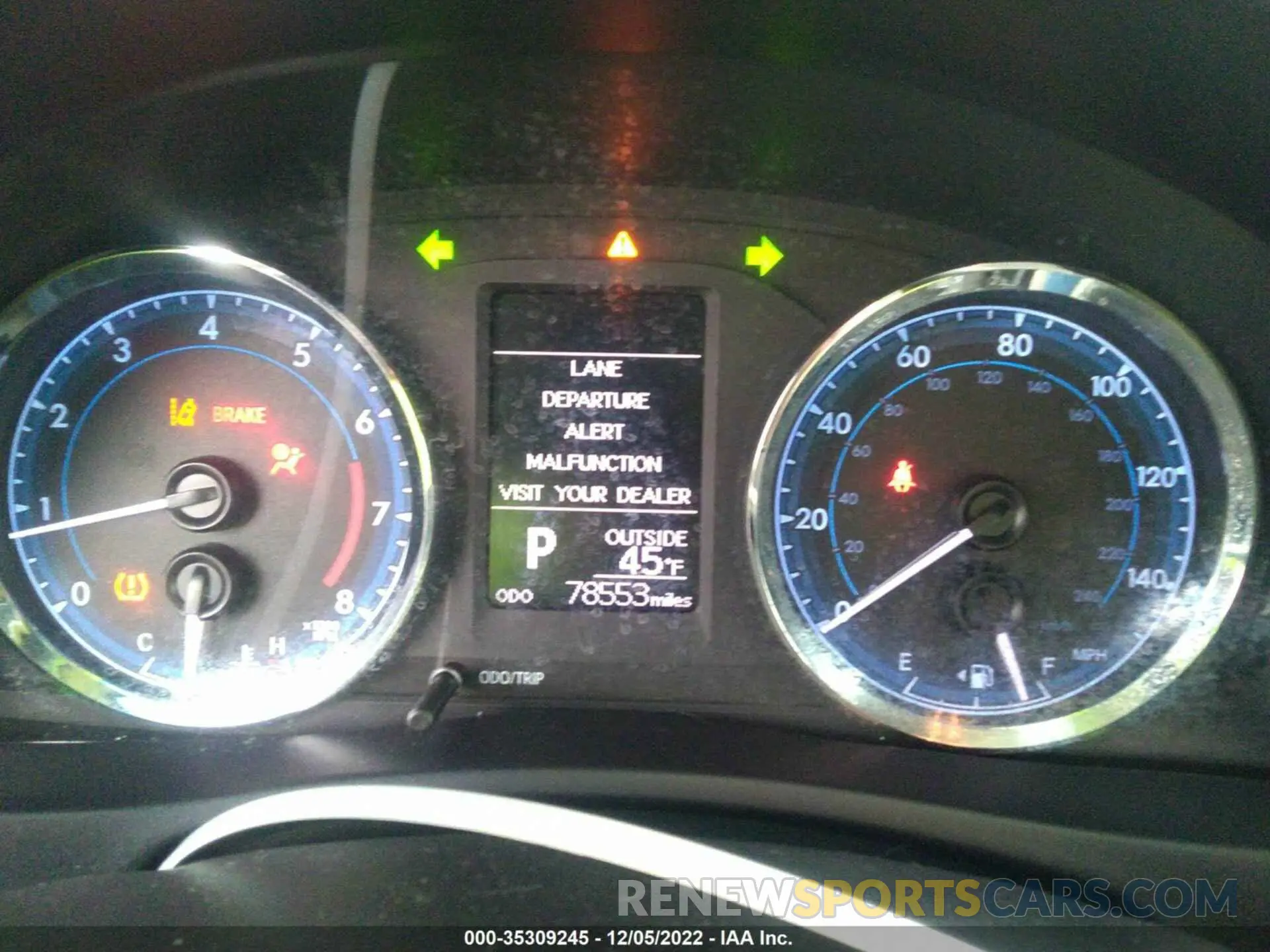 7 fotografías del automóvil dañado 5YFBURHE3KP928900 TOYOTA COROLLA 2019