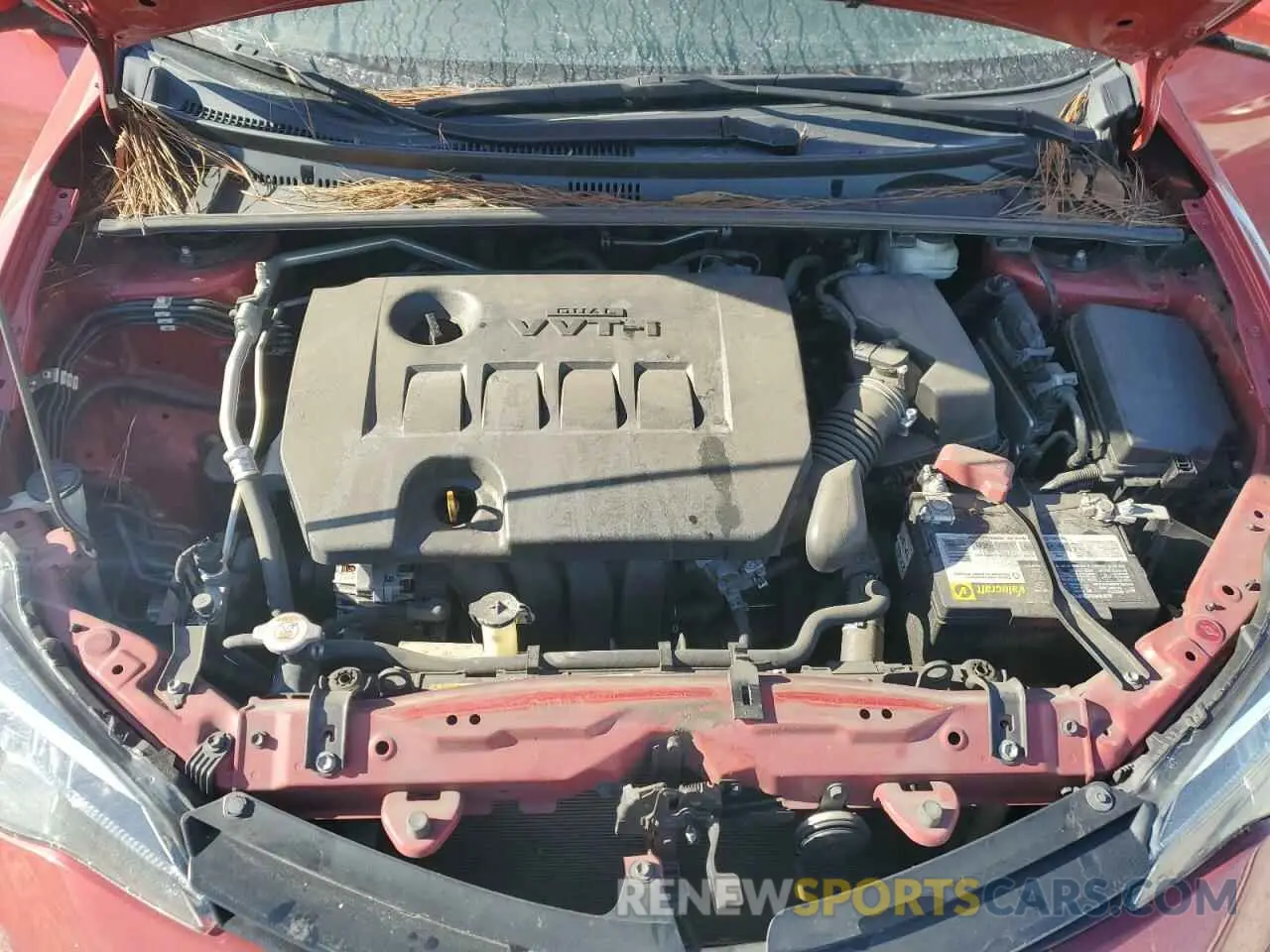 11 fotografías del automóvil dañado 5YFBURHE3KP930078 TOYOTA COROLLA 2019