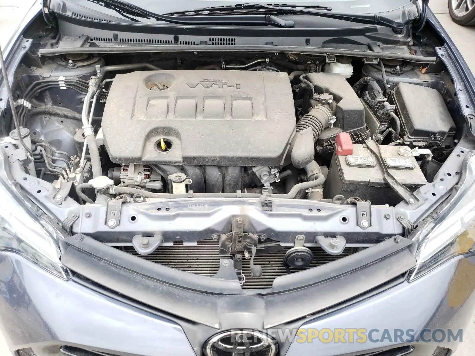 7 fotografías del automóvil dañado 5YFBURHE3KP934339 TOYOTA COROLLA 2019