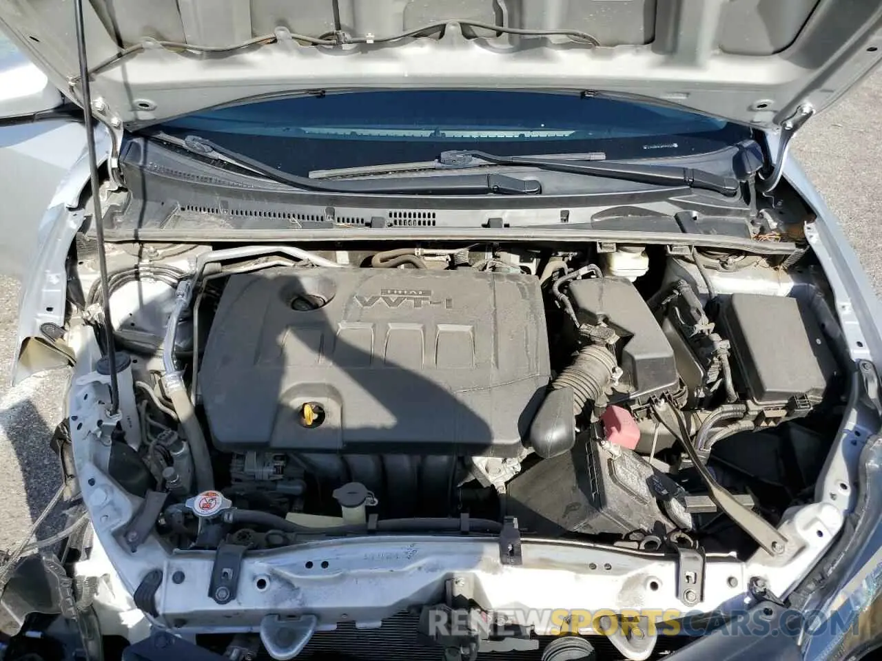 11 fotografías del automóvil dañado 5YFBURHE3KP942215 TOYOTA COROLLA 2019