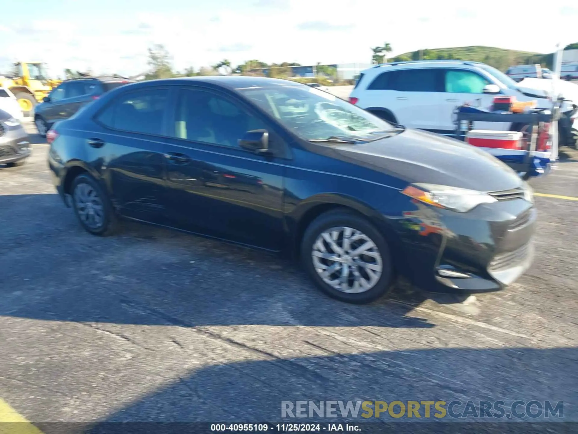 1 fotografías del automóvil dañado 5YFBURHE3KP946362 TOYOTA COROLLA 2019
