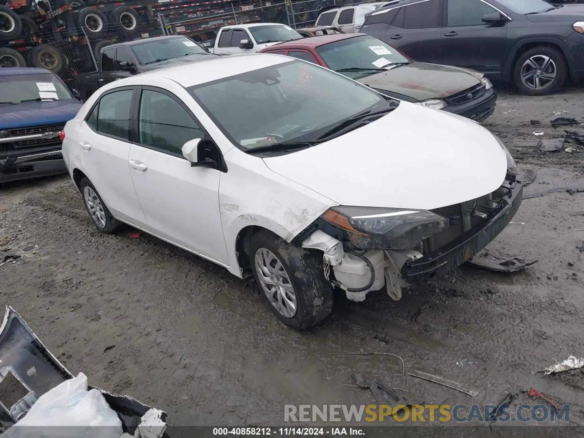 1 fotografías del automóvil dañado 5YFBURHE4KP861787 TOYOTA COROLLA 2019