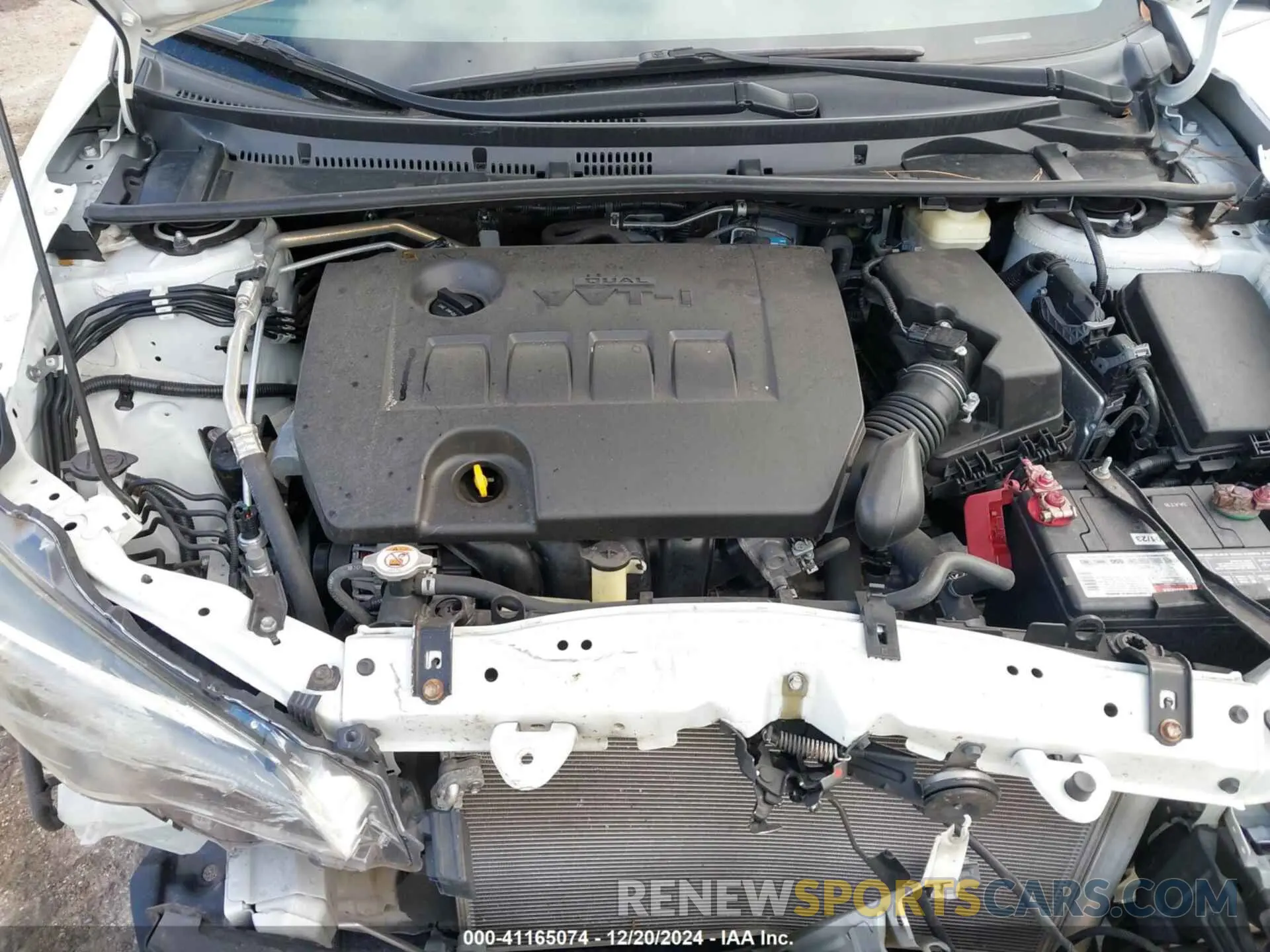 10 fotografías del automóvil dañado 5YFBURHE4KP864169 TOYOTA COROLLA 2019