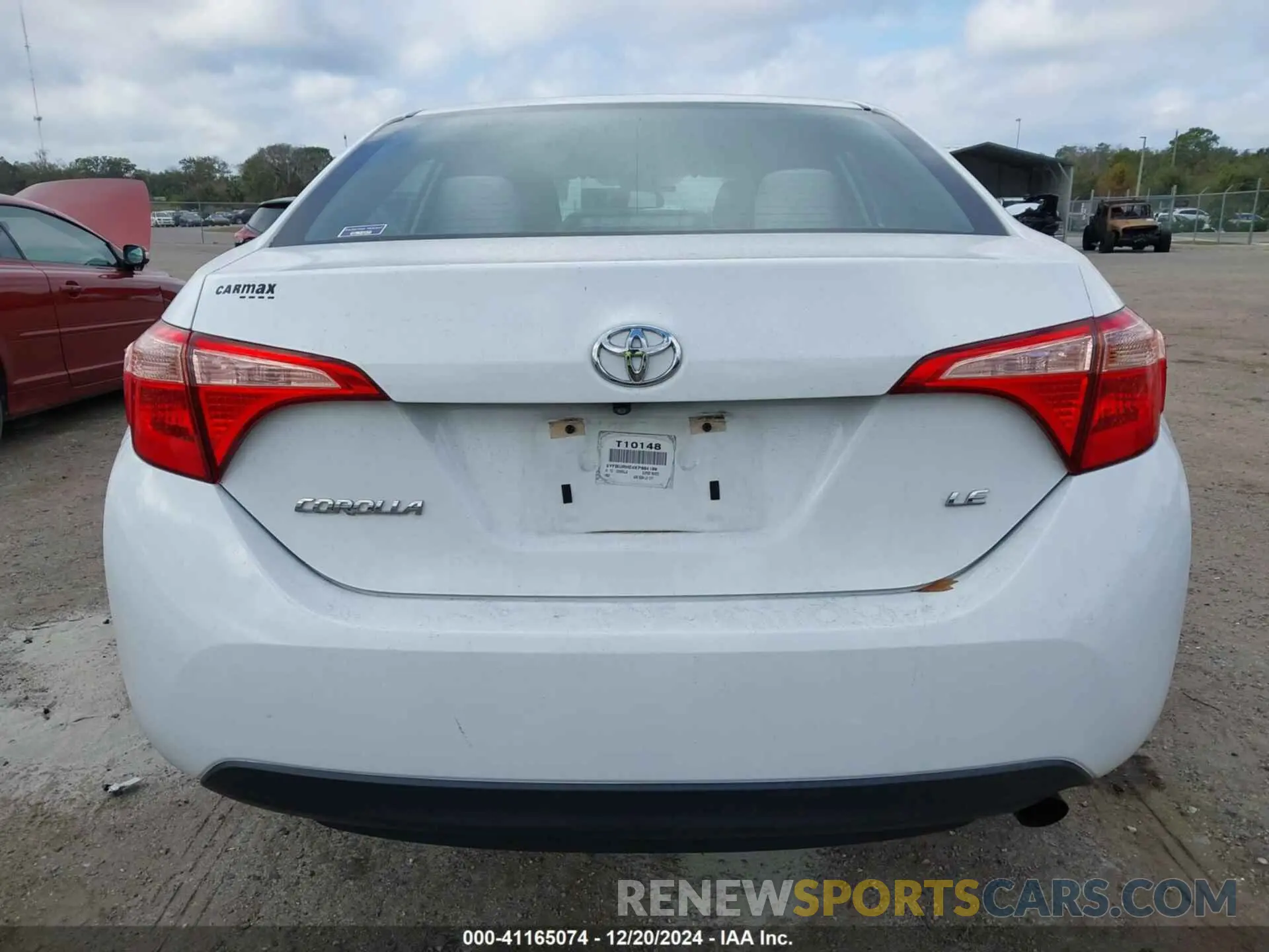 17 fotografías del automóvil dañado 5YFBURHE4KP864169 TOYOTA COROLLA 2019