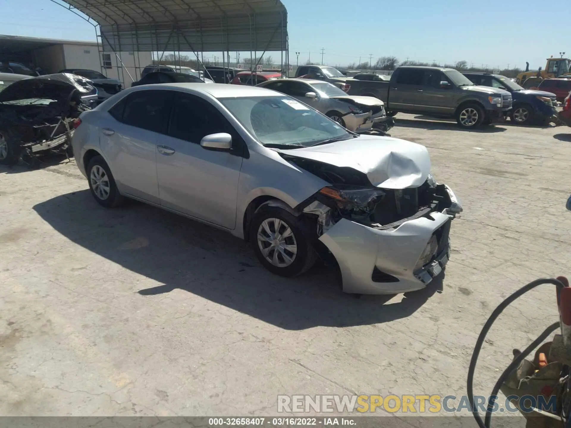 1 fotografías del automóvil dañado 5YFBURHE4KP868691 TOYOTA COROLLA 2019