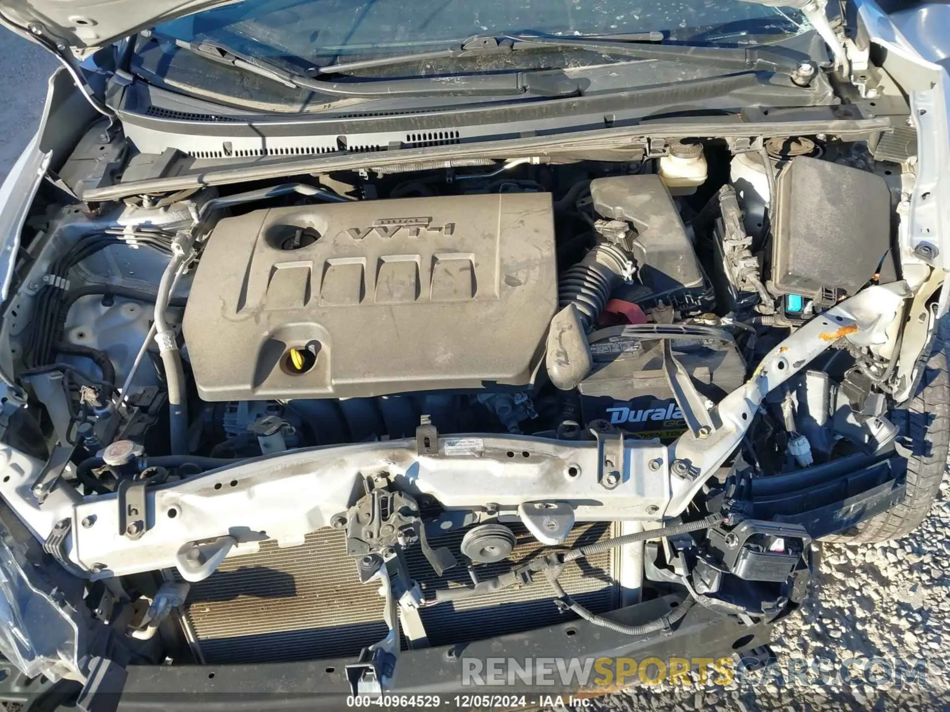 10 fotografías del automóvil dañado 5YFBURHE4KP873759 TOYOTA COROLLA 2019