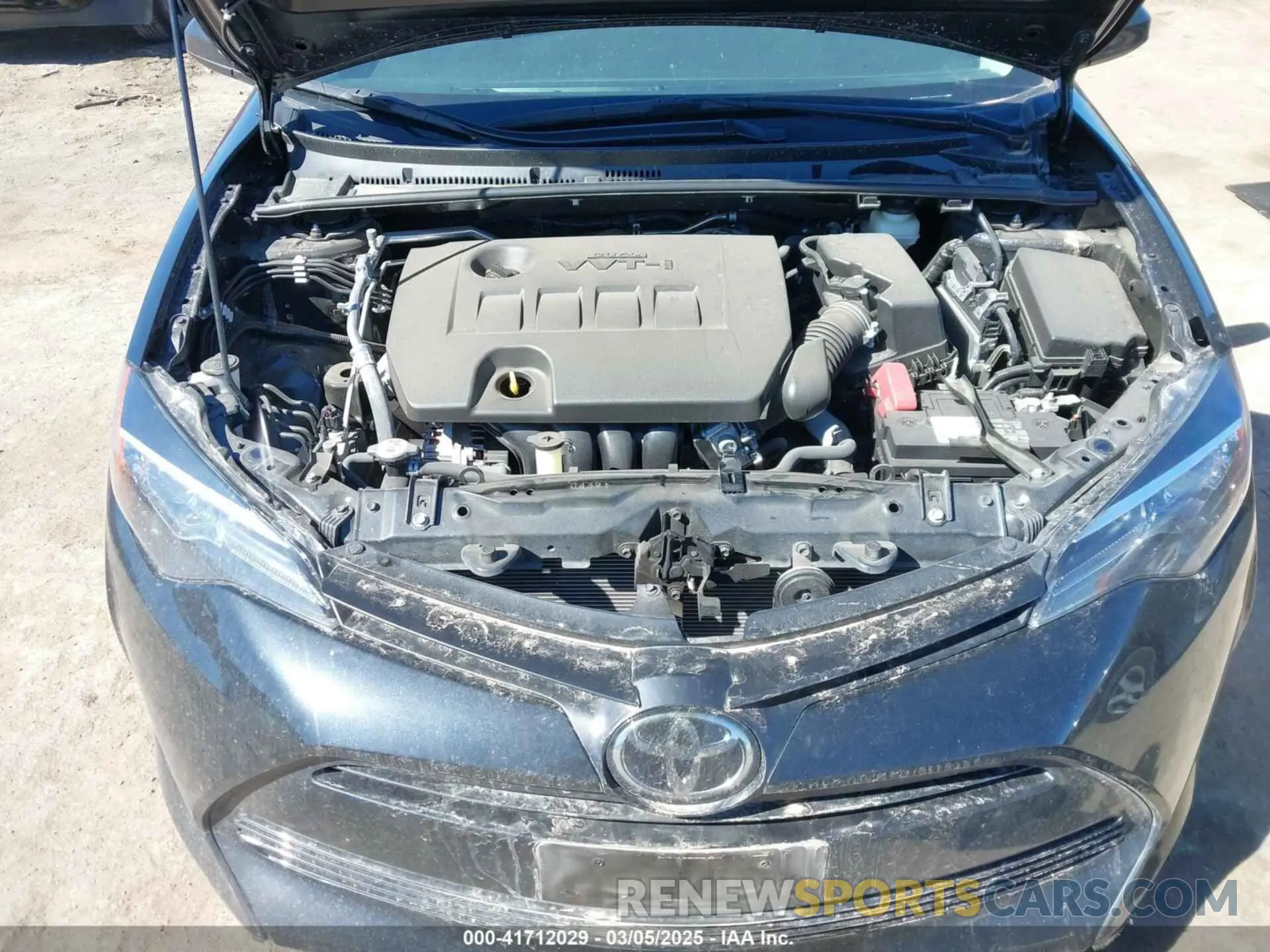 10 fotografías del automóvil dañado 5YFBURHE4KP879738 TOYOTA COROLLA 2019