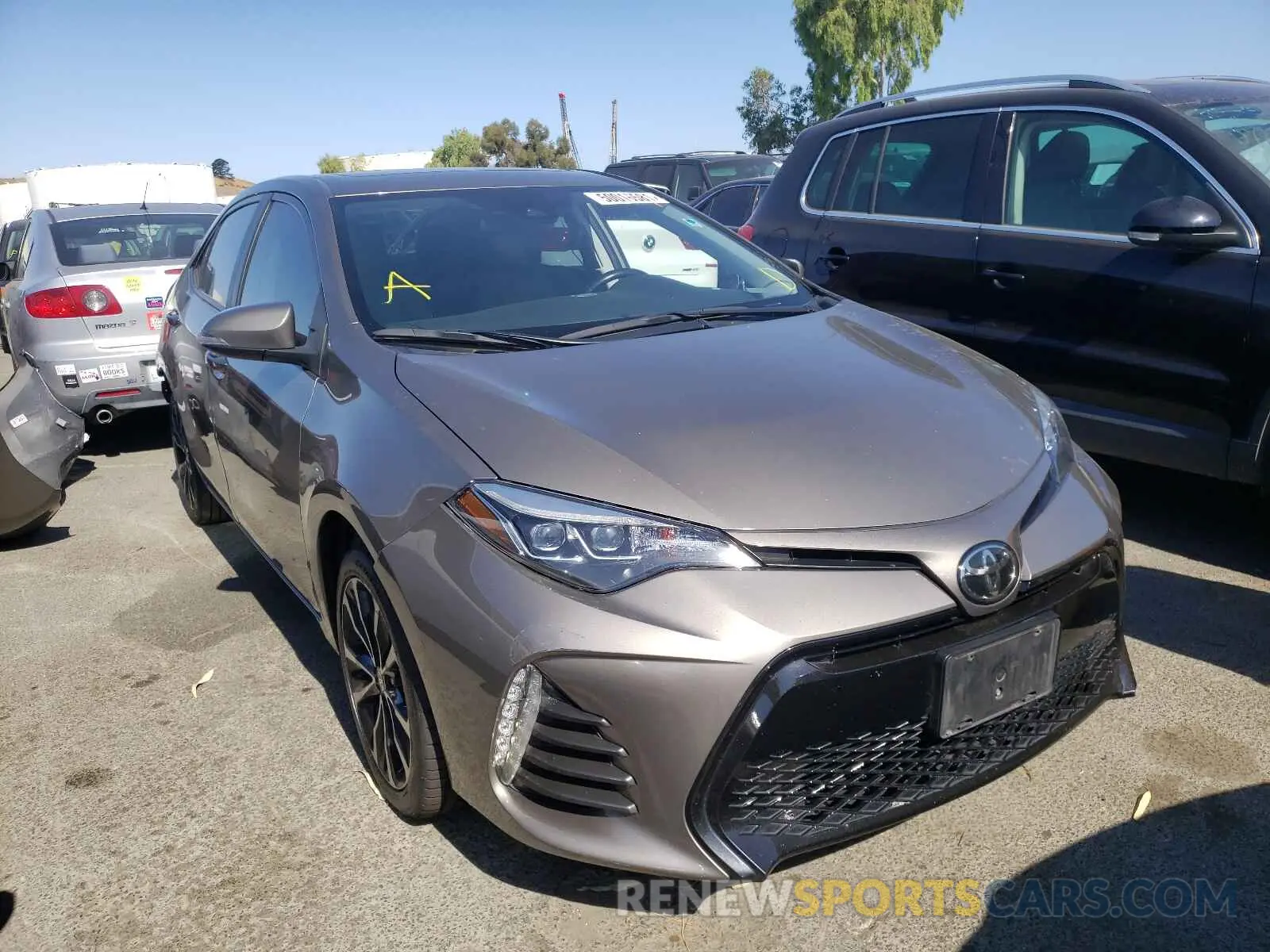 1 fotografías del automóvil dañado 5YFBURHE4KP880386 TOYOTA COROLLA 2019