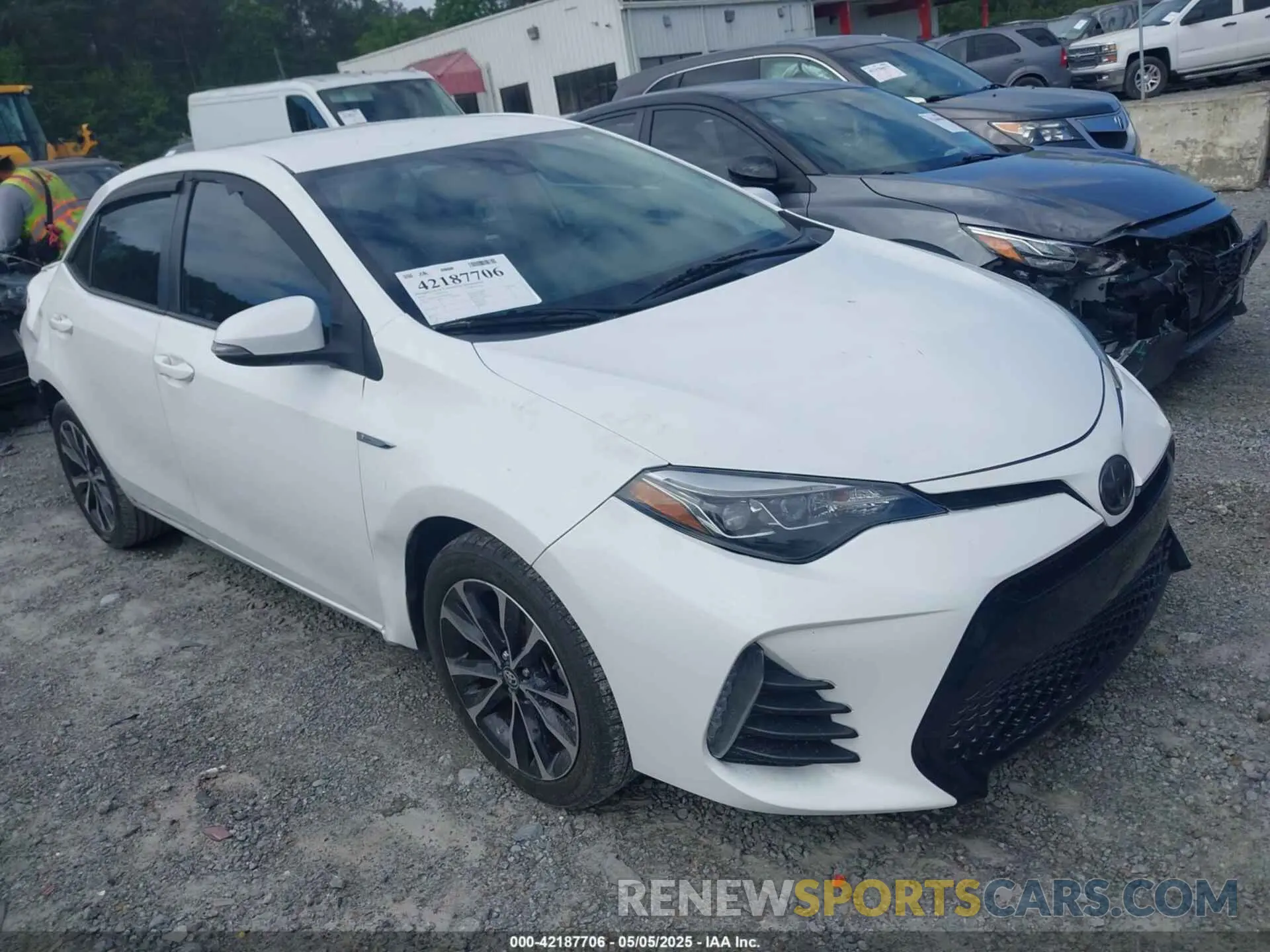 1 fotografías del automóvil dañado 5YFBURHE4KP887208 TOYOTA COROLLA 2019