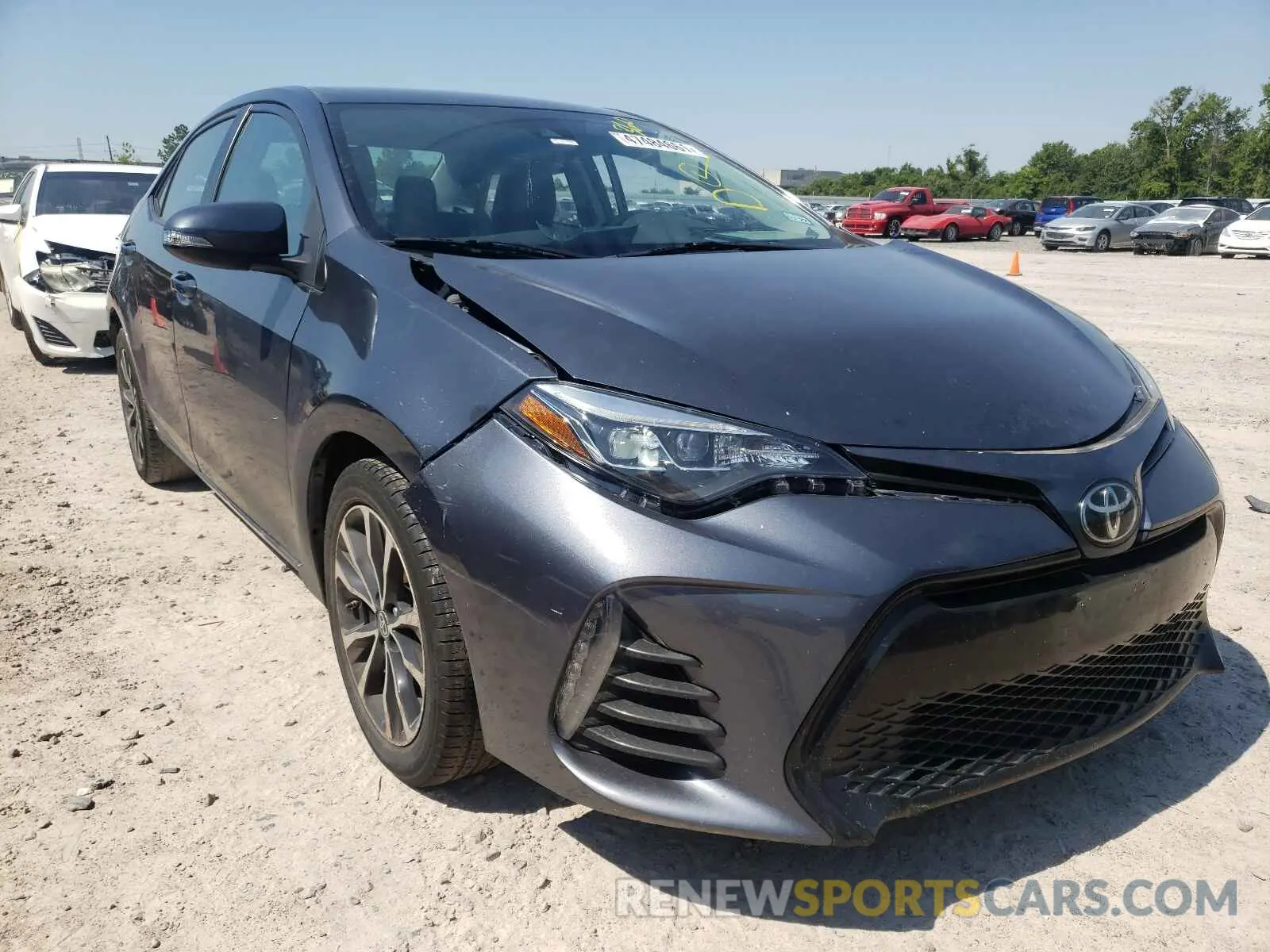 1 fotografías del automóvil dañado 5YFBURHE4KP890013 TOYOTA COROLLA 2019