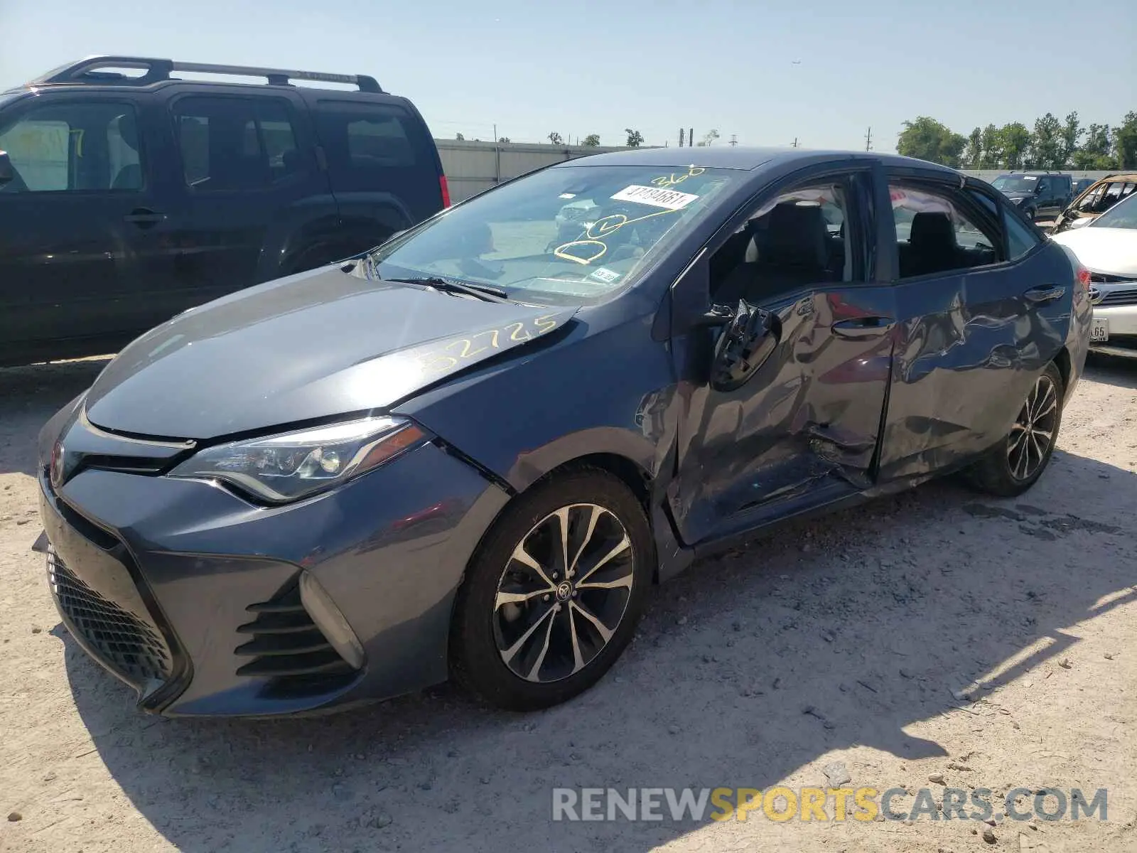 9 fotografías del automóvil dañado 5YFBURHE4KP890013 TOYOTA COROLLA 2019