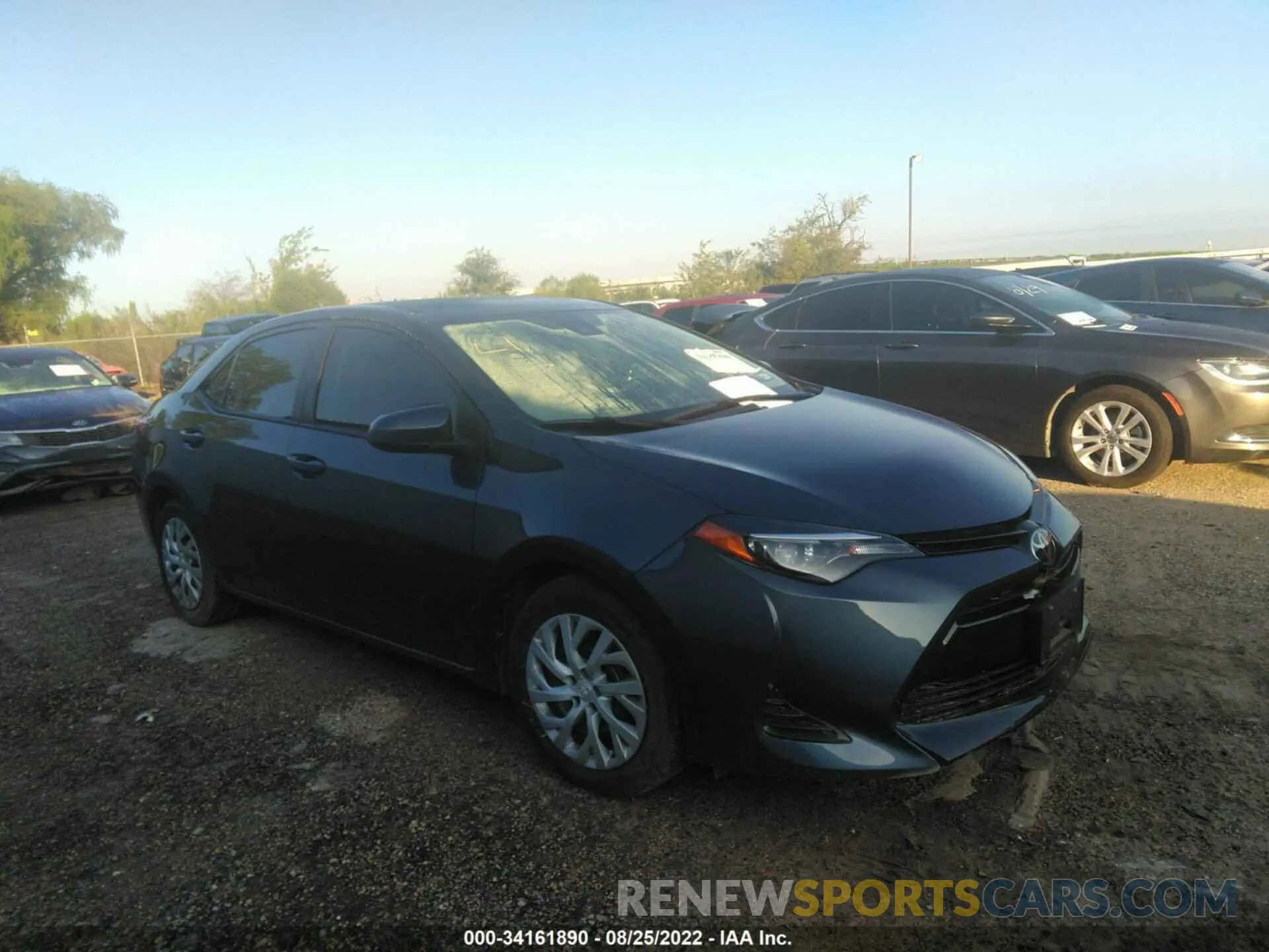 1 fotografías del automóvil dañado 5YFBURHE4KP891372 TOYOTA COROLLA 2019