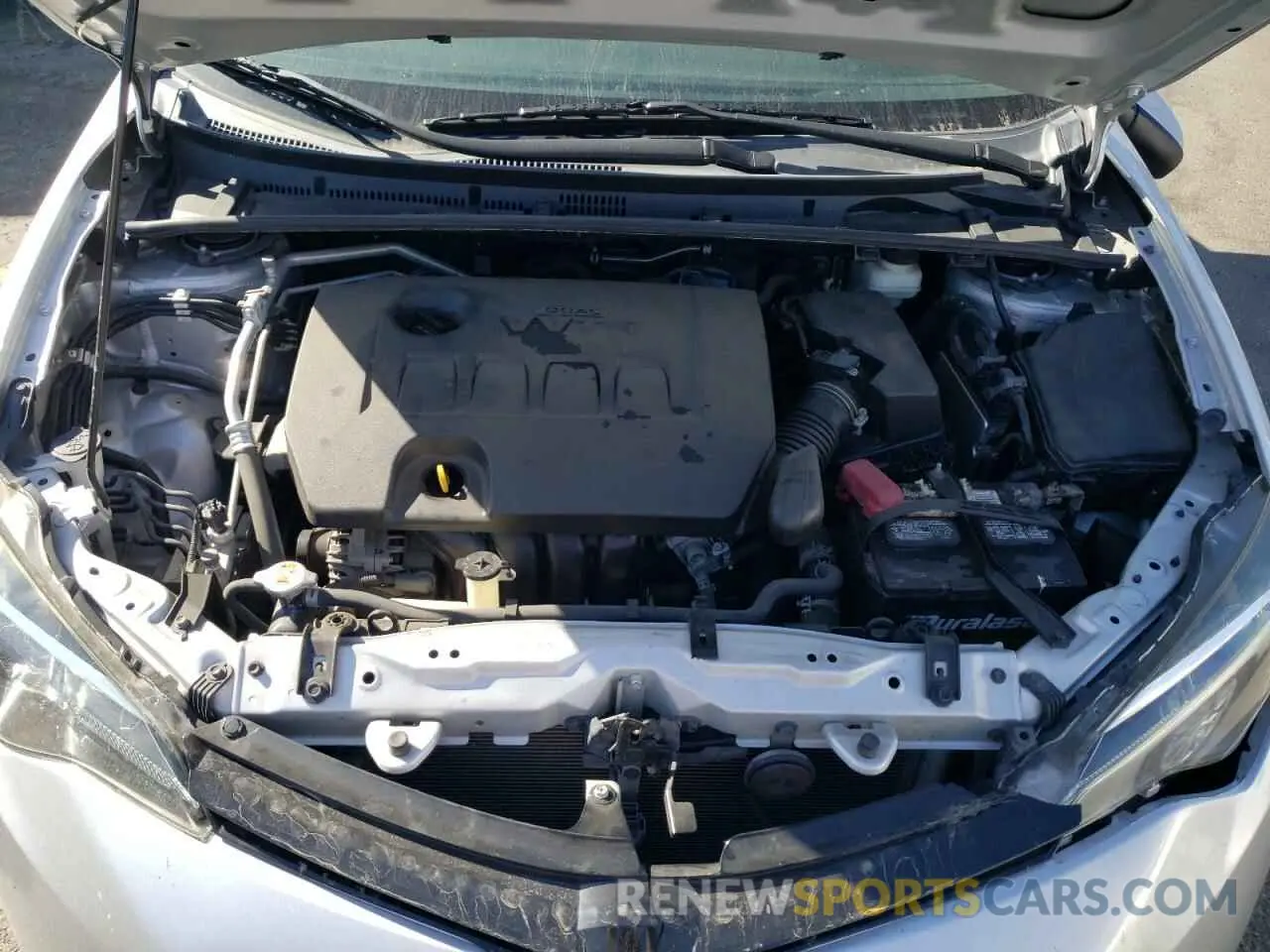 11 fotografías del automóvil dañado 5YFBURHE4KP891632 TOYOTA COROLLA 2019