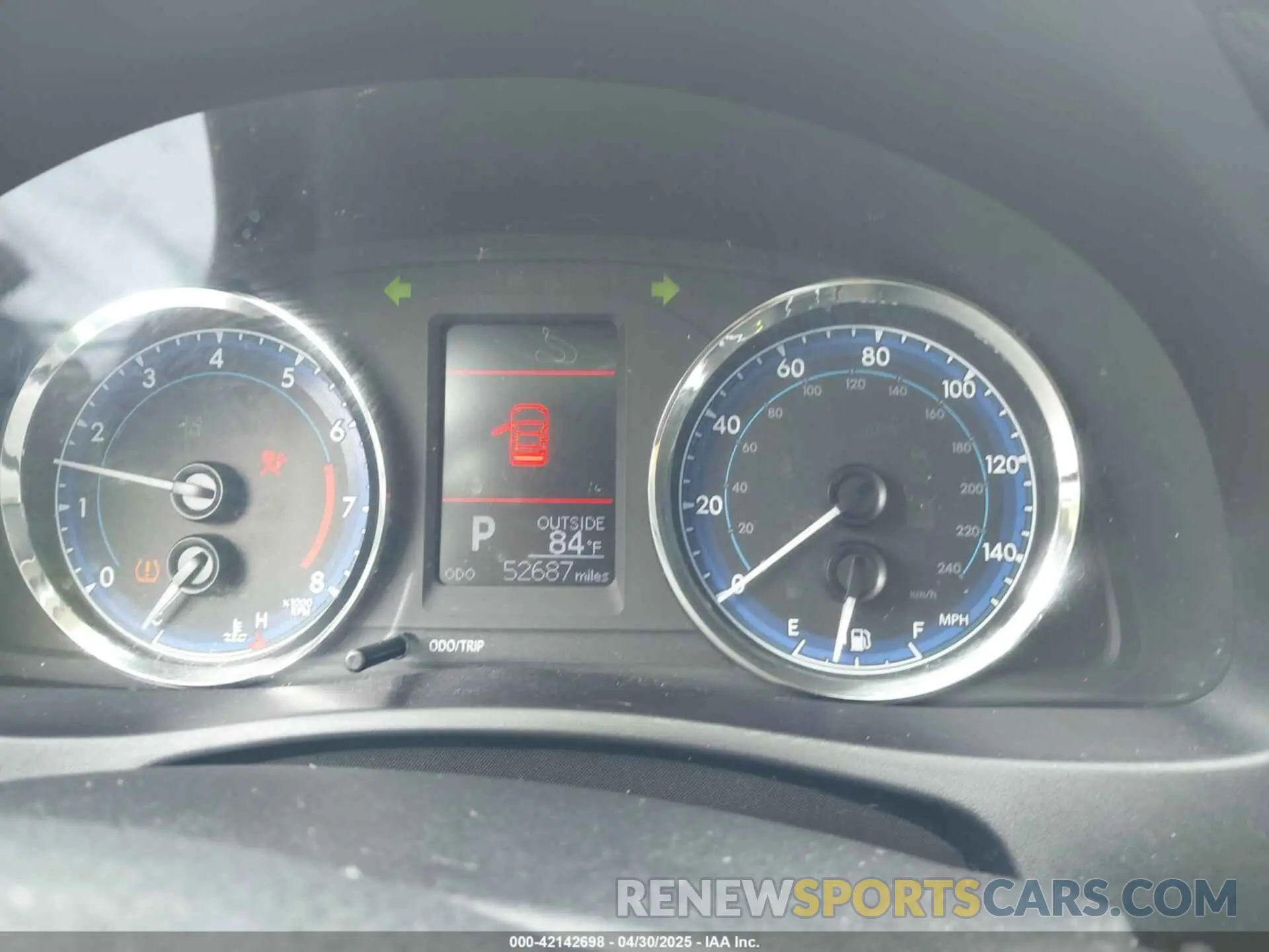 7 fotografías del automóvil dañado 5YFBURHE4KP898466 TOYOTA COROLLA 2019