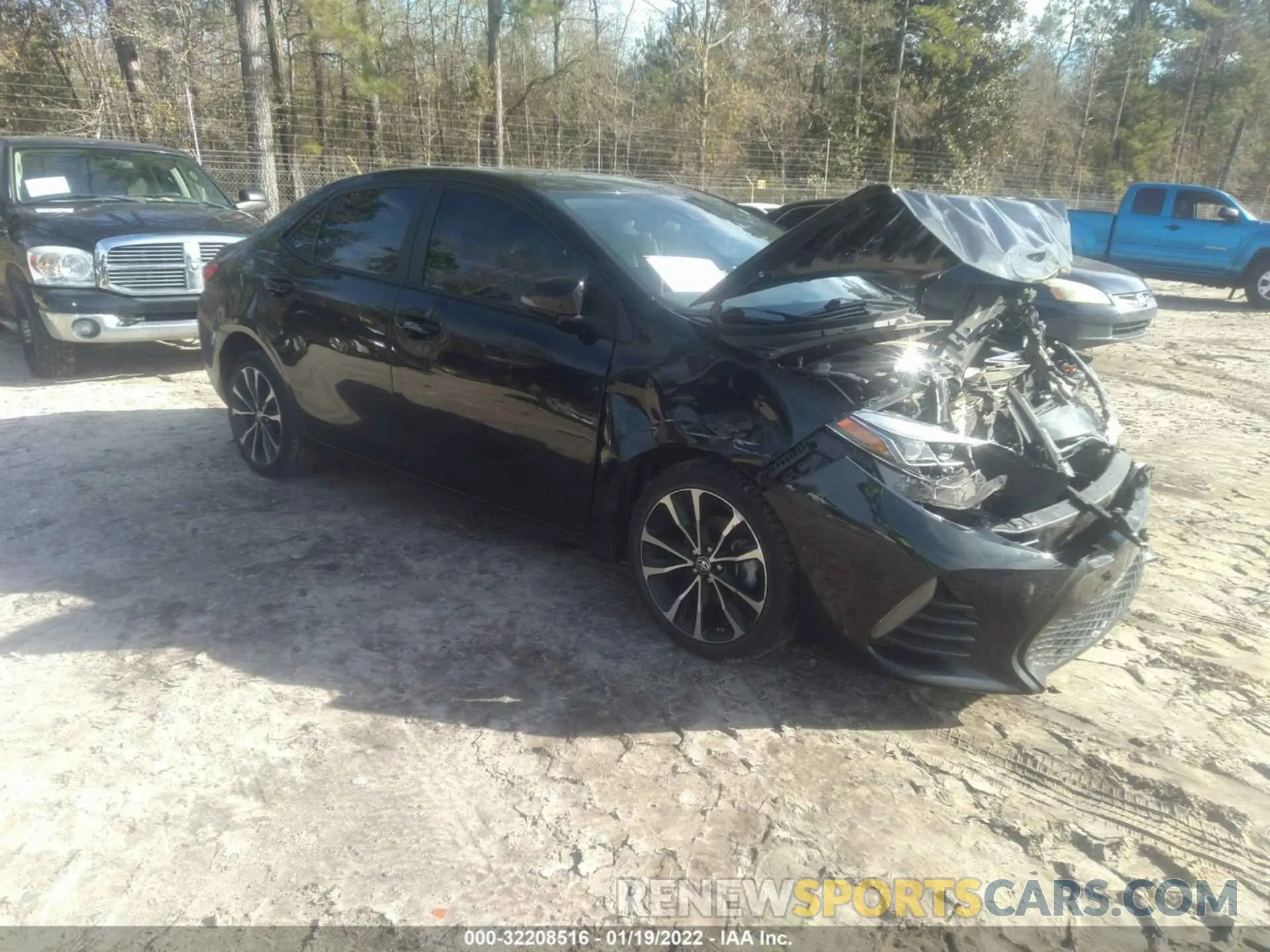 1 fotografías del automóvil dañado 5YFBURHE4KP901494 TOYOTA COROLLA 2019