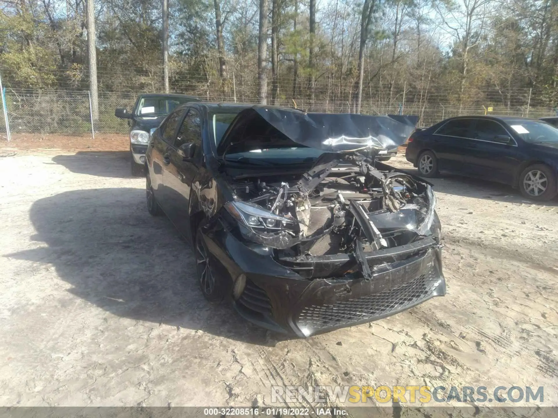 6 fotografías del automóvil dañado 5YFBURHE4KP901494 TOYOTA COROLLA 2019